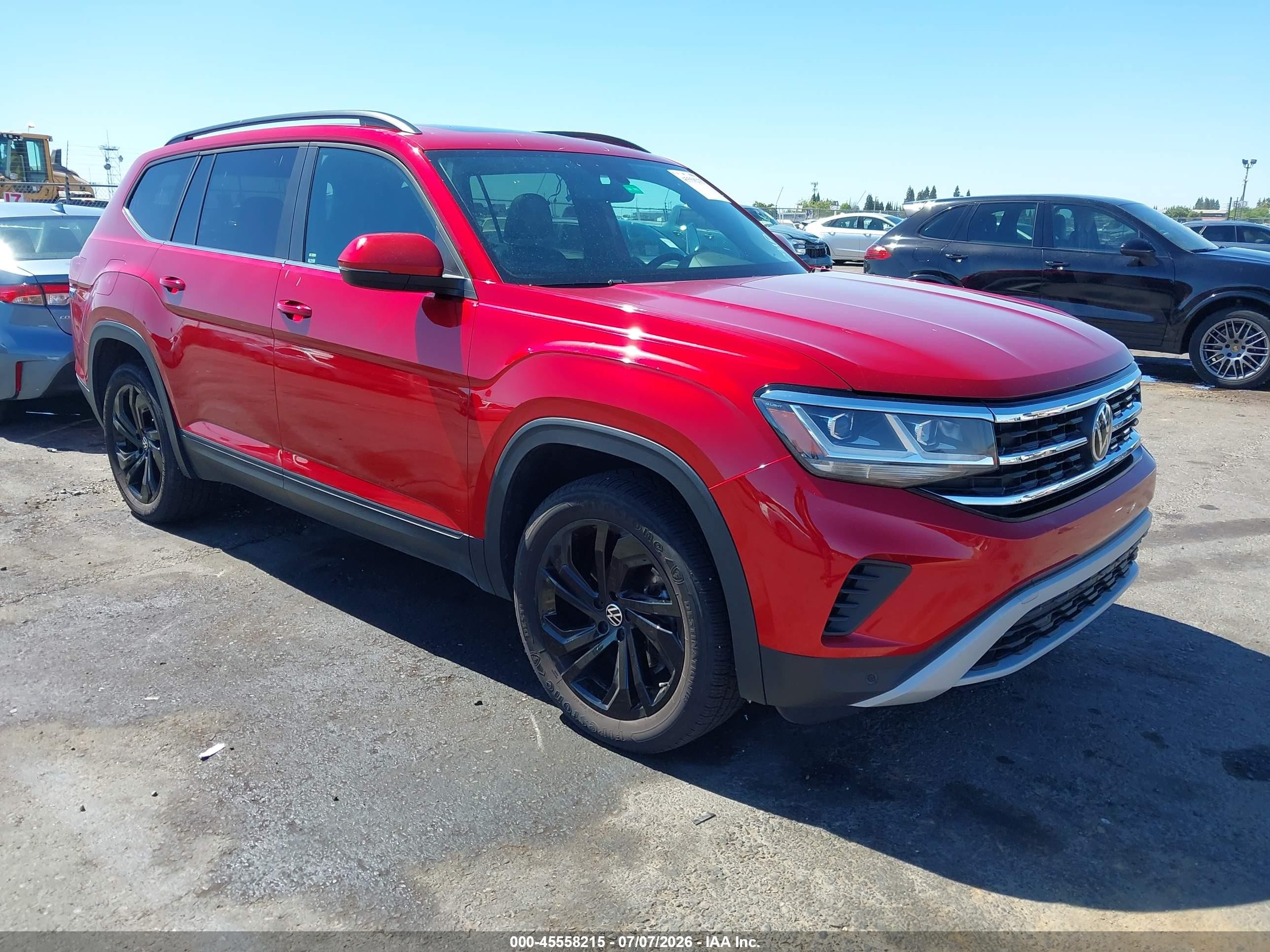 2023 Volkswagen Atlas VIN 1V2KR2CA0PC526229 — IAAI salvage auction photo