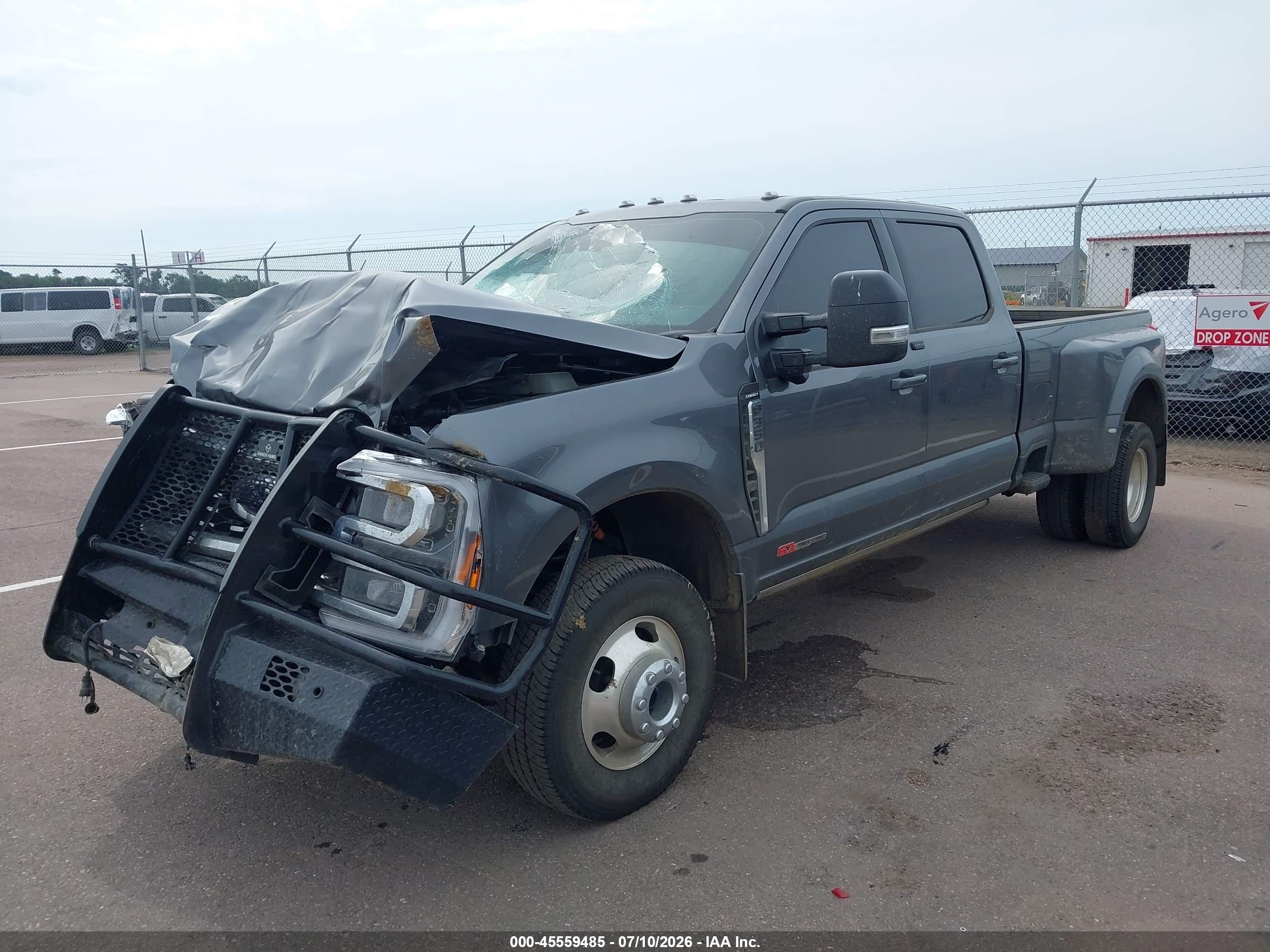 2025 Ford F350 VIN 1FT8W3DM4SED47563 IAAI salvage auction — Front End, Regular (South Dakota), sold $24,700 on 2026-09-03 (photo 2)