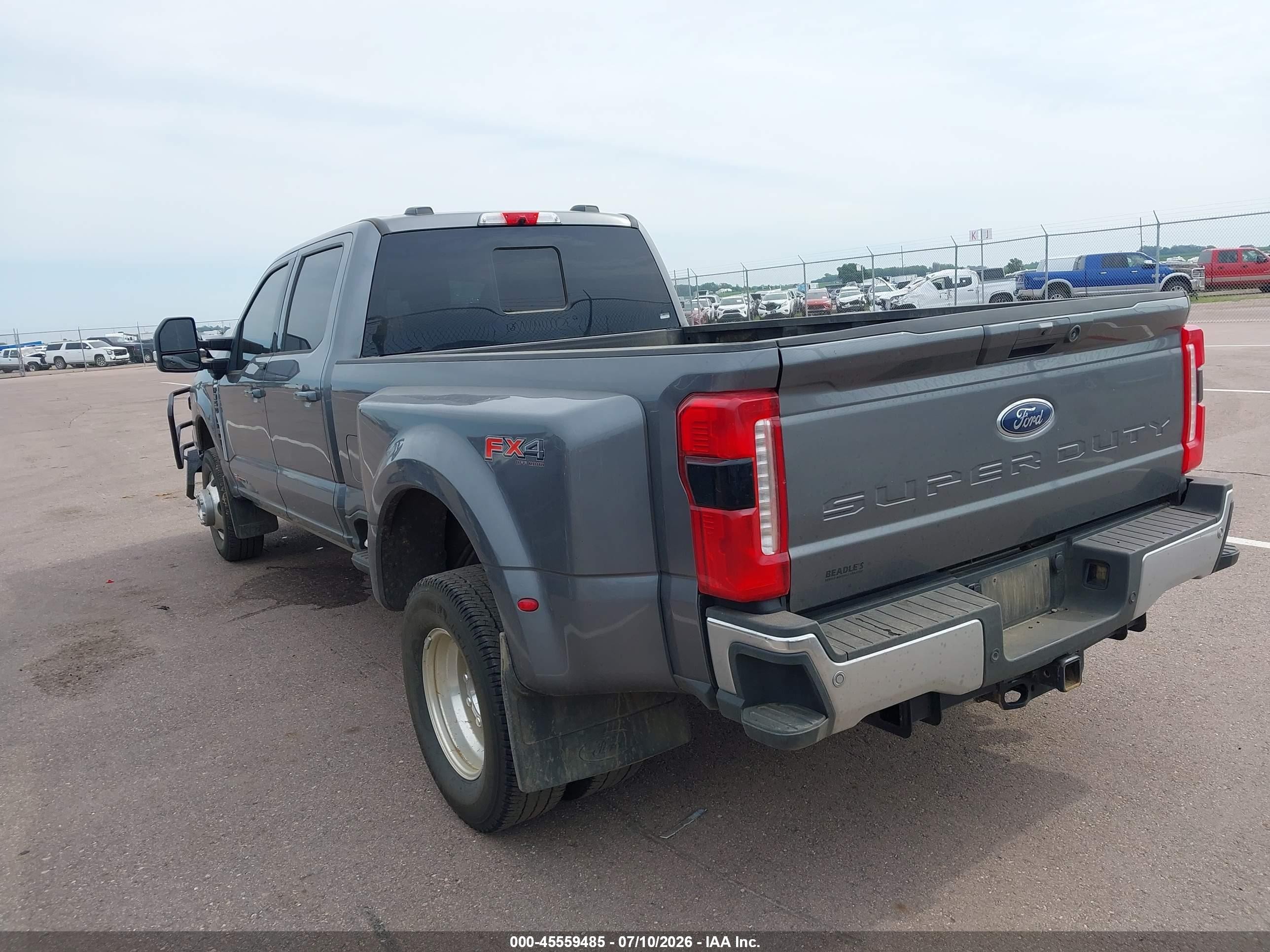 2025 Ford F350 VIN 1FT8W3DM4SED47563 IAAI salvage auction — Front End, Regular (South Dakota), sold $24,700 on 2026-09-03 (photo 3)