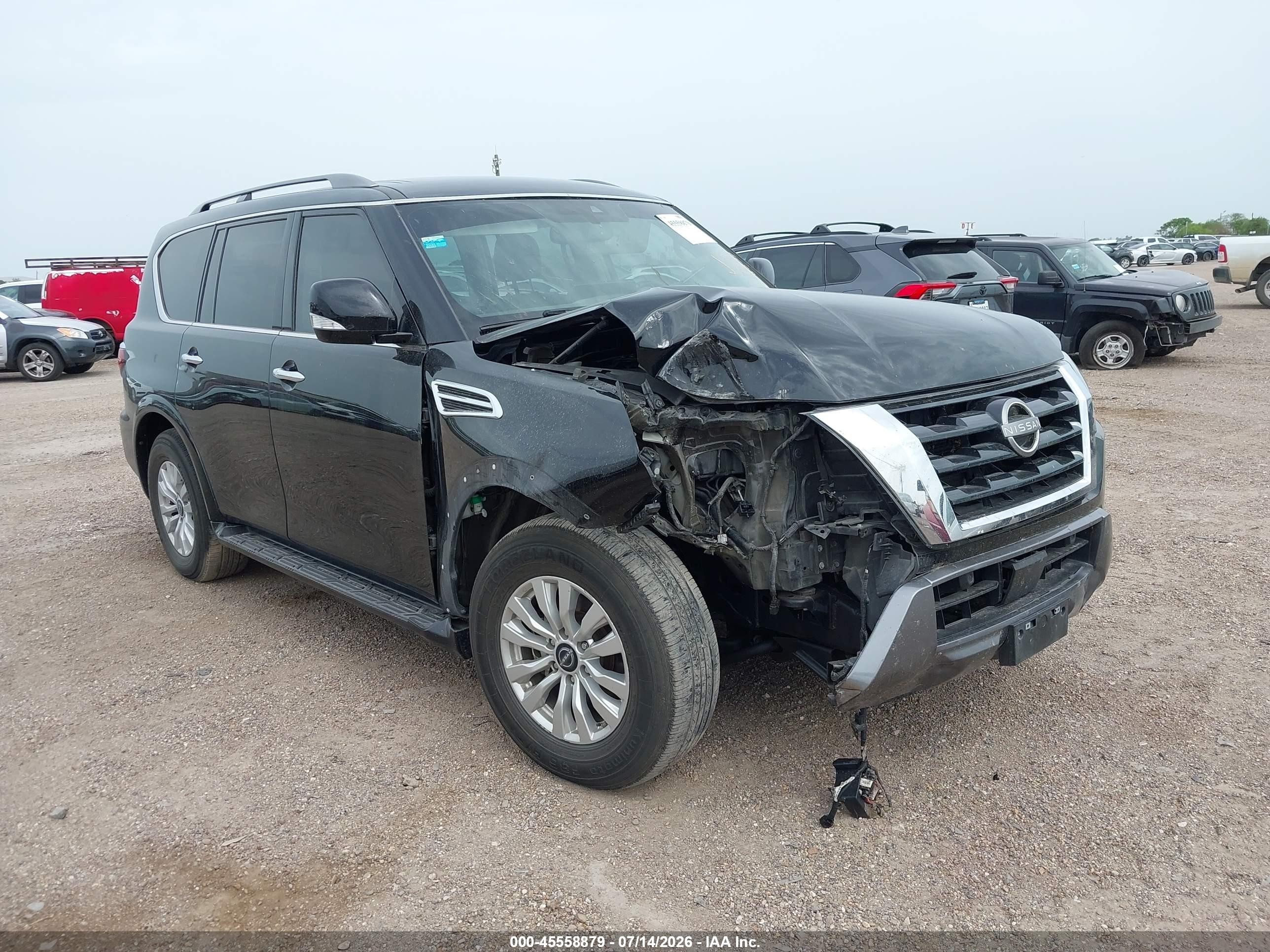 2023 Nissan Armada VIN JN8AY2AC2P9180786 — IAAI salvage auction photo