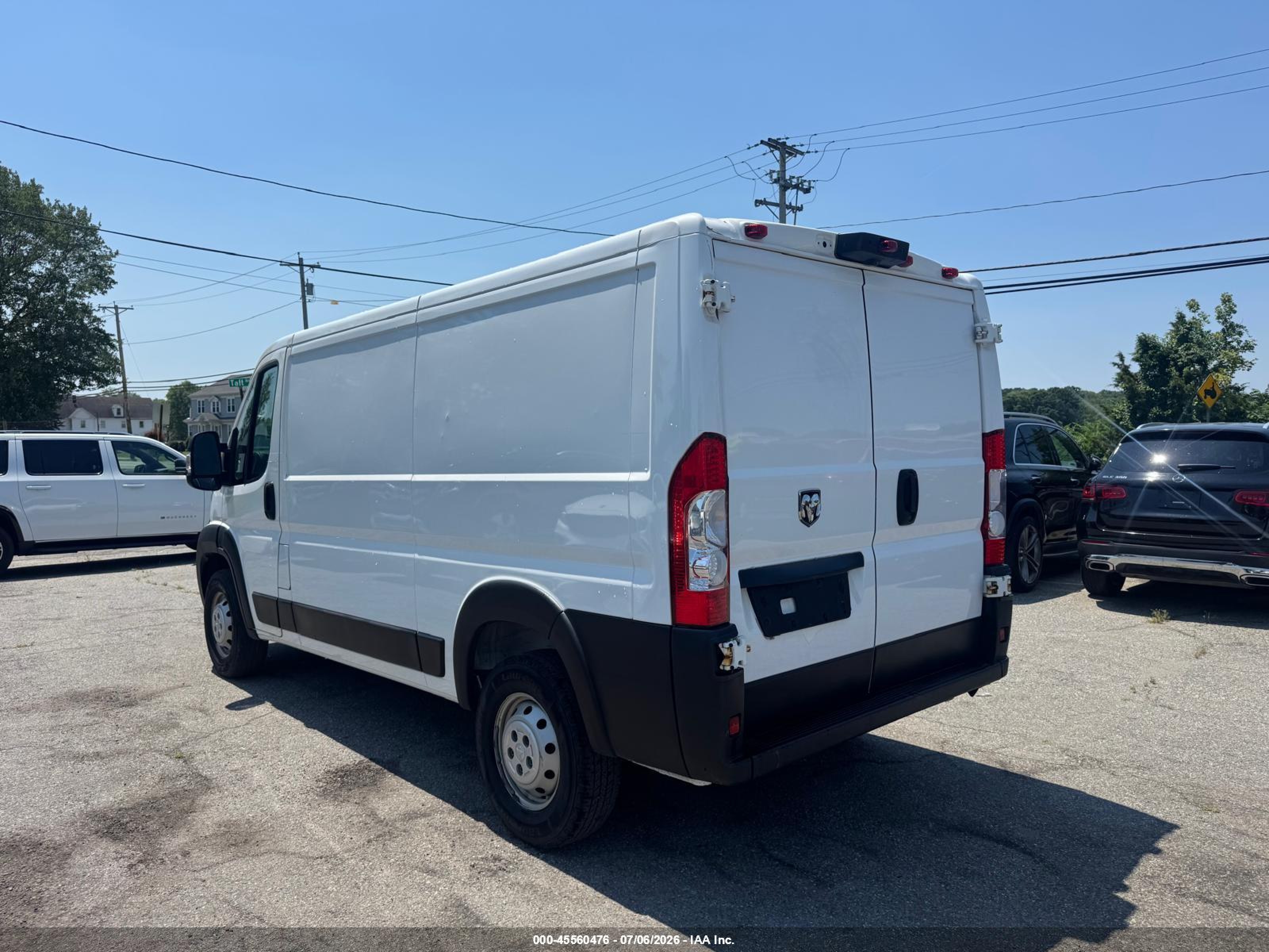 2022 Ram Promaster 3500 VIN 3C6MRVWG7NE120943 IAAI salvage auction — Unknown, Clear (New York), sold $2,650 on 2026-08-12 (photo 3)