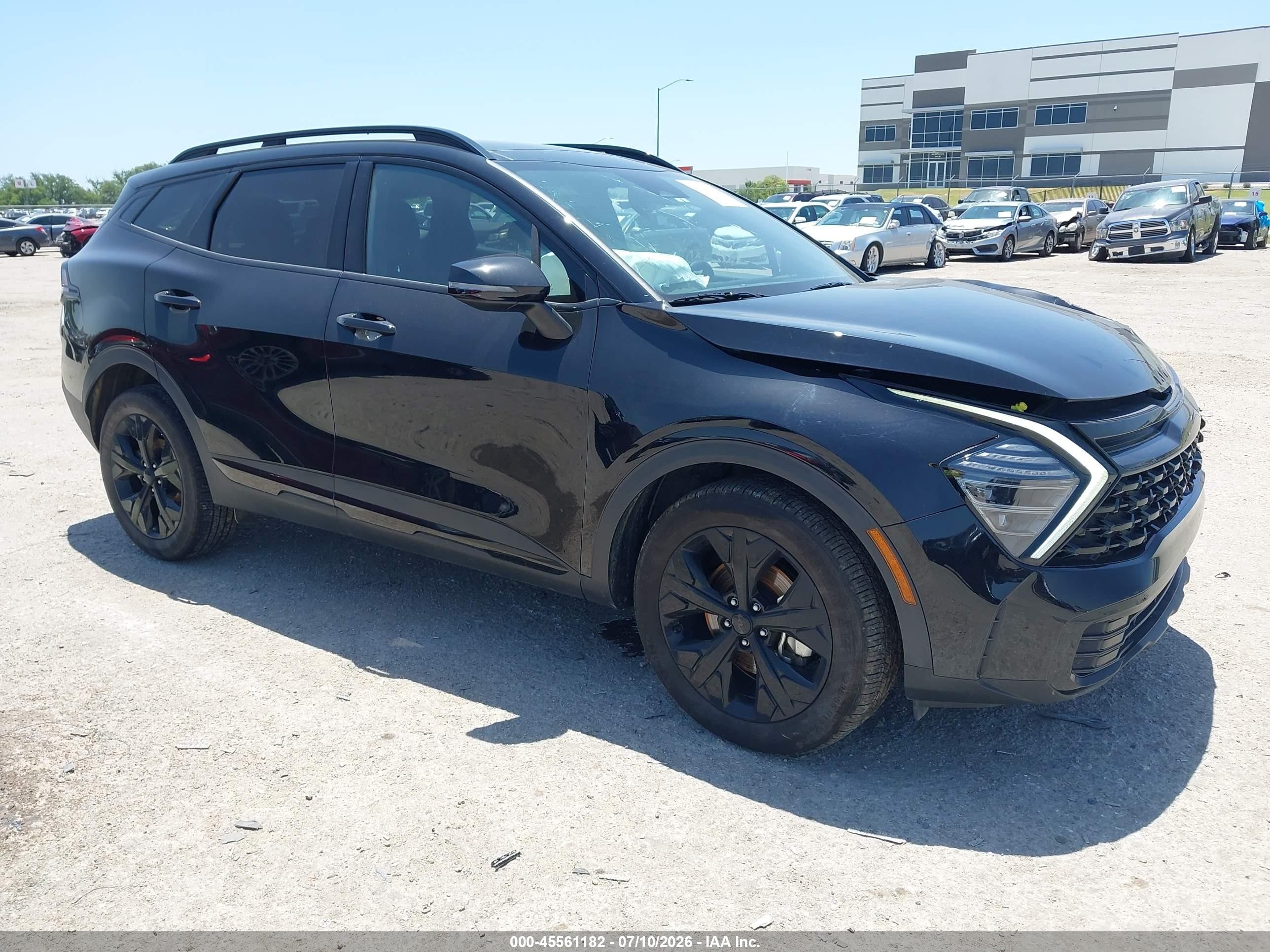 2025 Kia Sportage VIN 5XYK6CDF0SG307656 — IAAI salvage auction photo