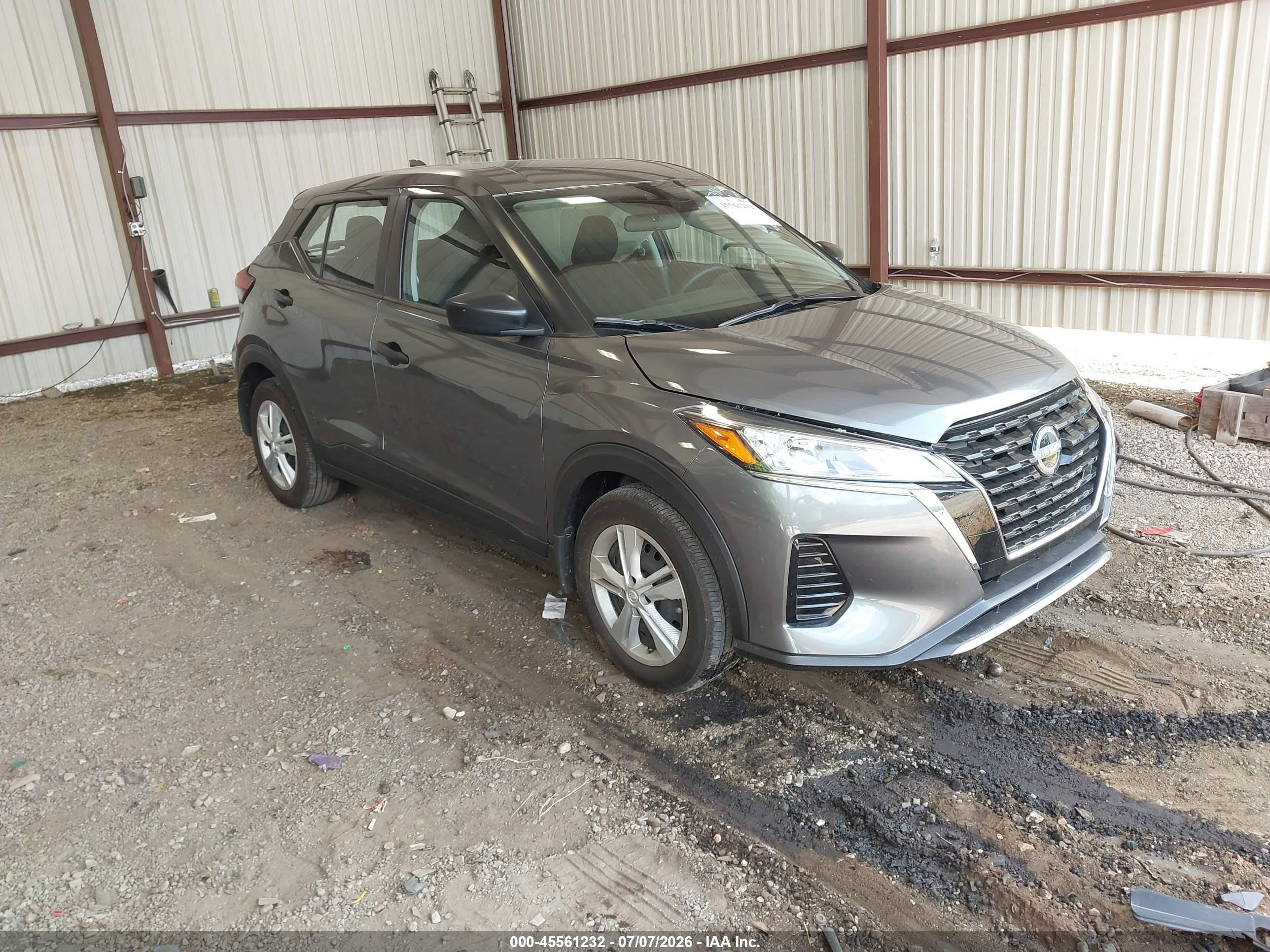2025 Nissan Kicks VIN 3N1CP5BV6SL486207 IAAI salvage auction — Side, Salvage (Georgia), sold $4,150 on 2026-09-02 (photo 1)