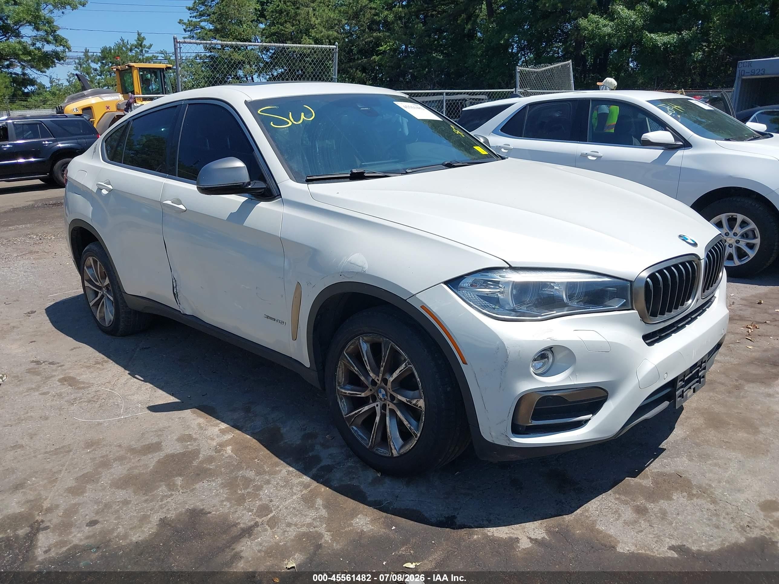 2017 BMW X6 VIN 5UXKU2C36H0U29622 — IAAI salvage auction photo