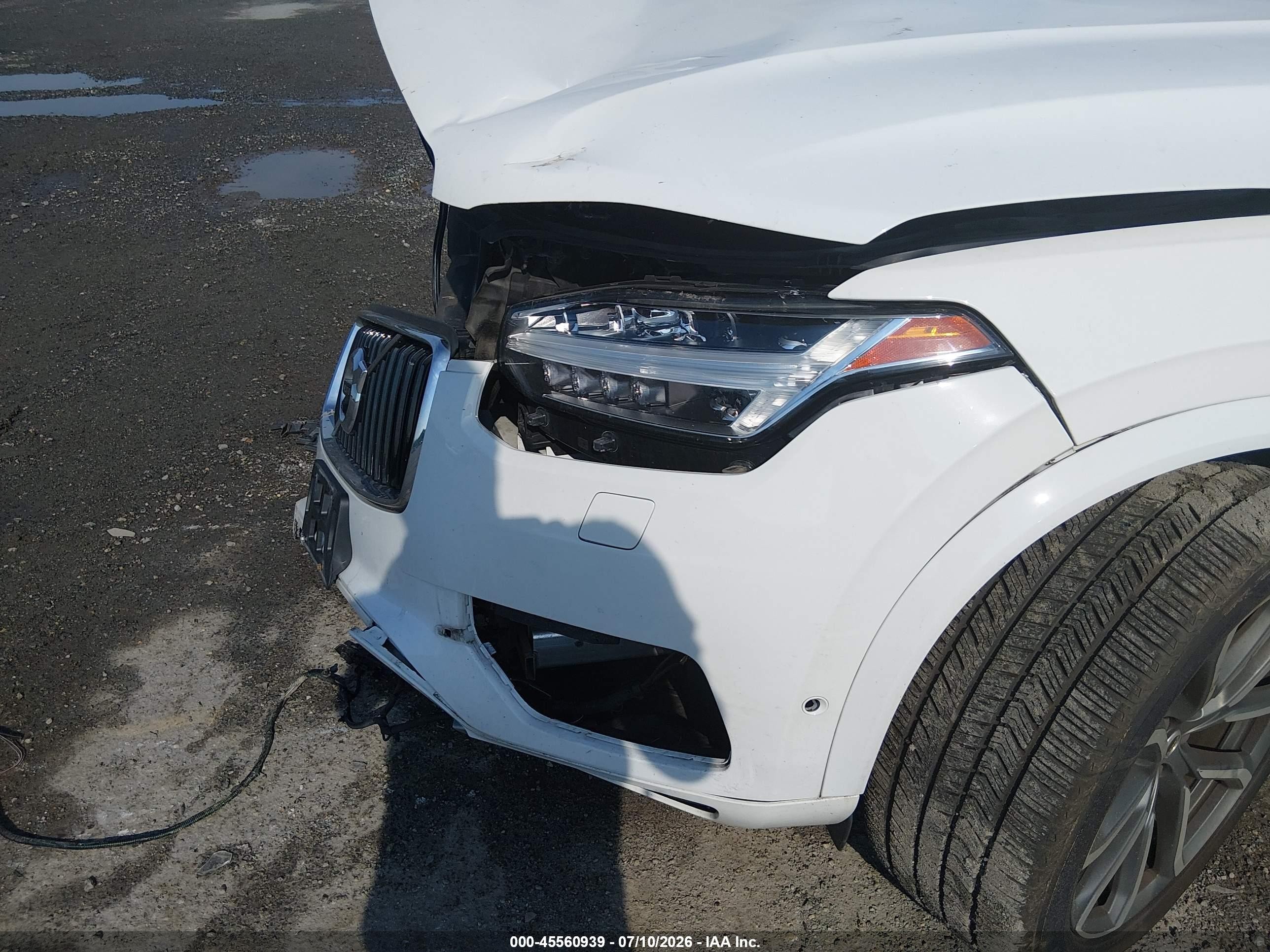 2018 Volvo Xc90 VIN YV4A22PKXJ1327743 IAAI salvage auction — Front End, Salvage - Greater Than 75% (Maryland), sold $3,500 on 2026-09-14 (photo 6)