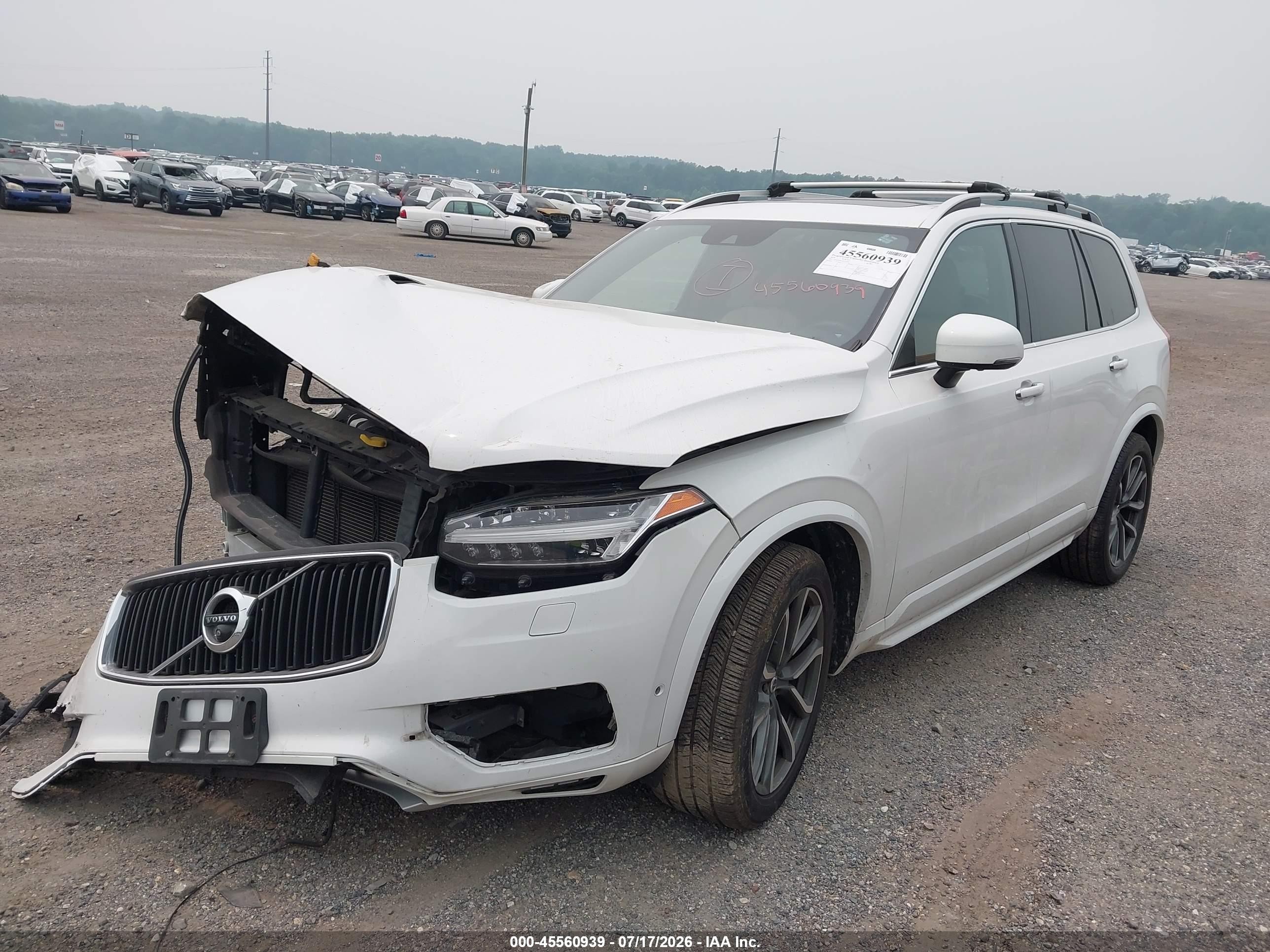2018 Volvo Xc90 VIN YV4A22PKXJ1327743 IAAI salvage auction — Front End, Salvage - Greater Than 75% (Maryland), sold $3,500 on 2026-09-14 (photo 2)