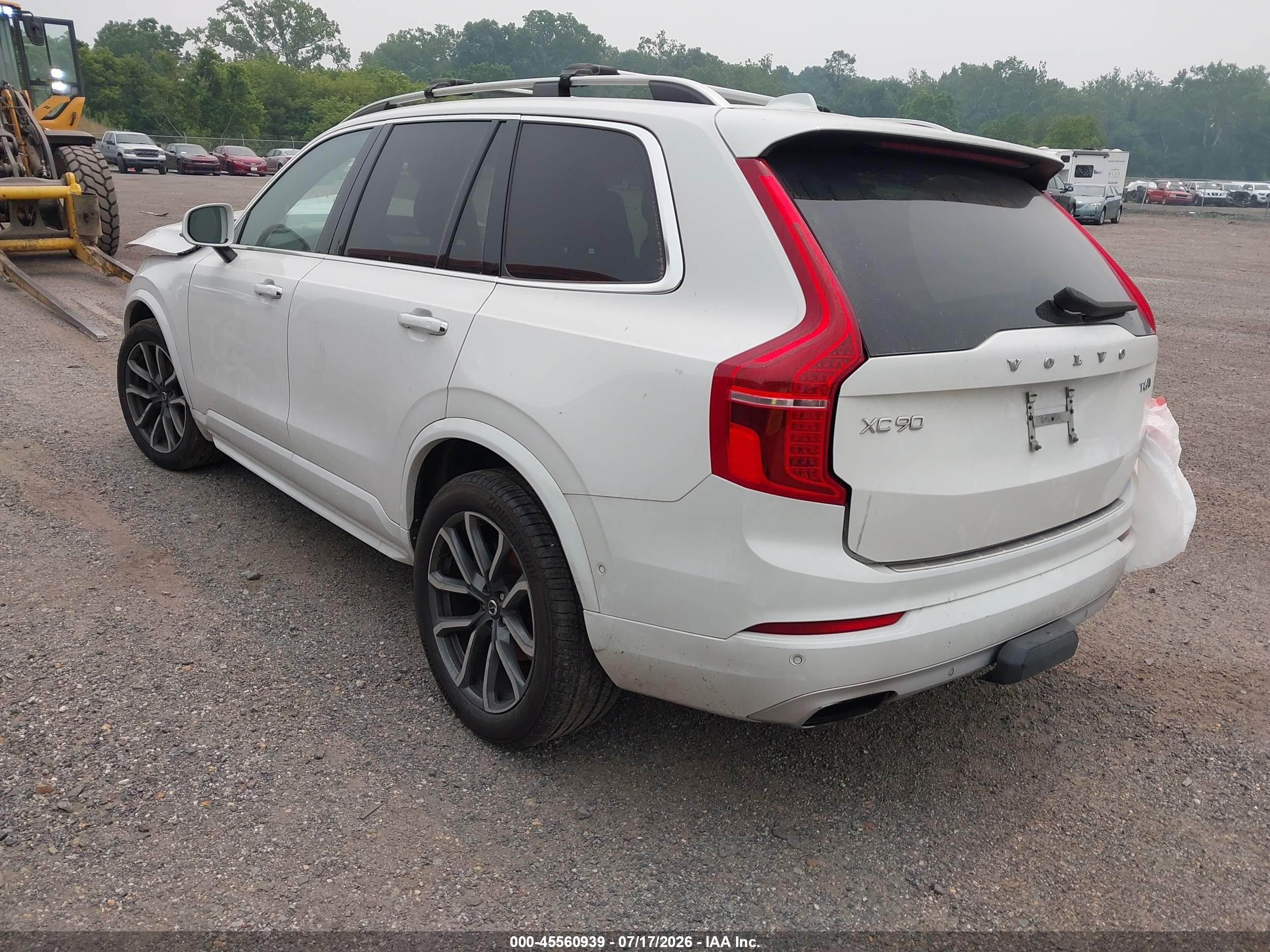 2018 Volvo Xc90 VIN YV4A22PKXJ1327743 IAAI salvage auction — Front End, Salvage - Greater Than 75% (Maryland), sold $3,500 on 2026-09-14 (photo 3)