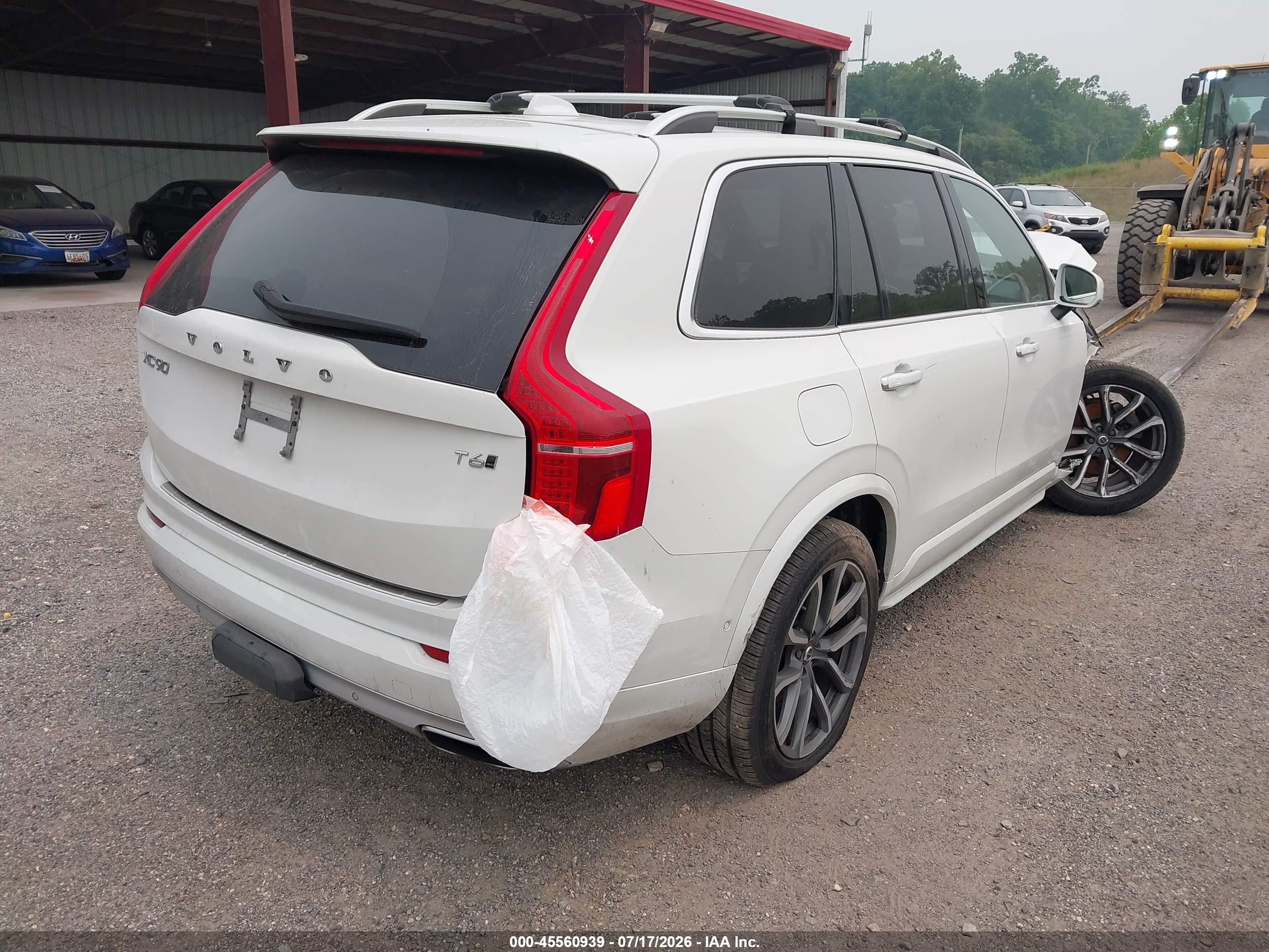 2018 Volvo Xc90 VIN YV4A22PKXJ1327743 IAAI salvage auction — Front End, Salvage - Greater Than 75% (Maryland), sold $3,500 on 2026-09-14 (photo 4)