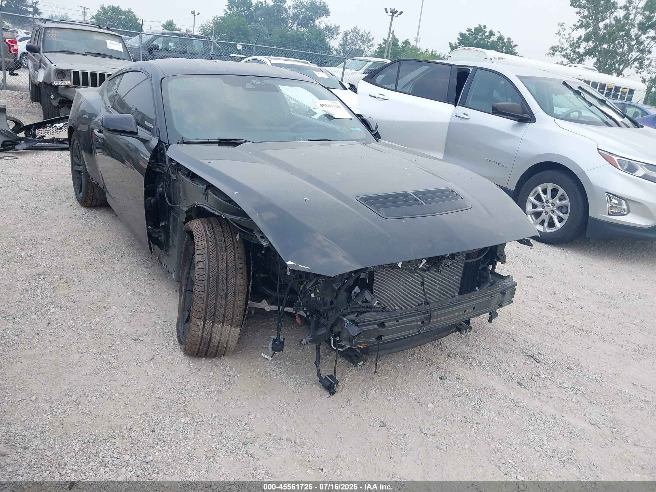 2025 Ford Mustang VIN 1FA6P8CF8S5409234 — IAAI salvage auction photo