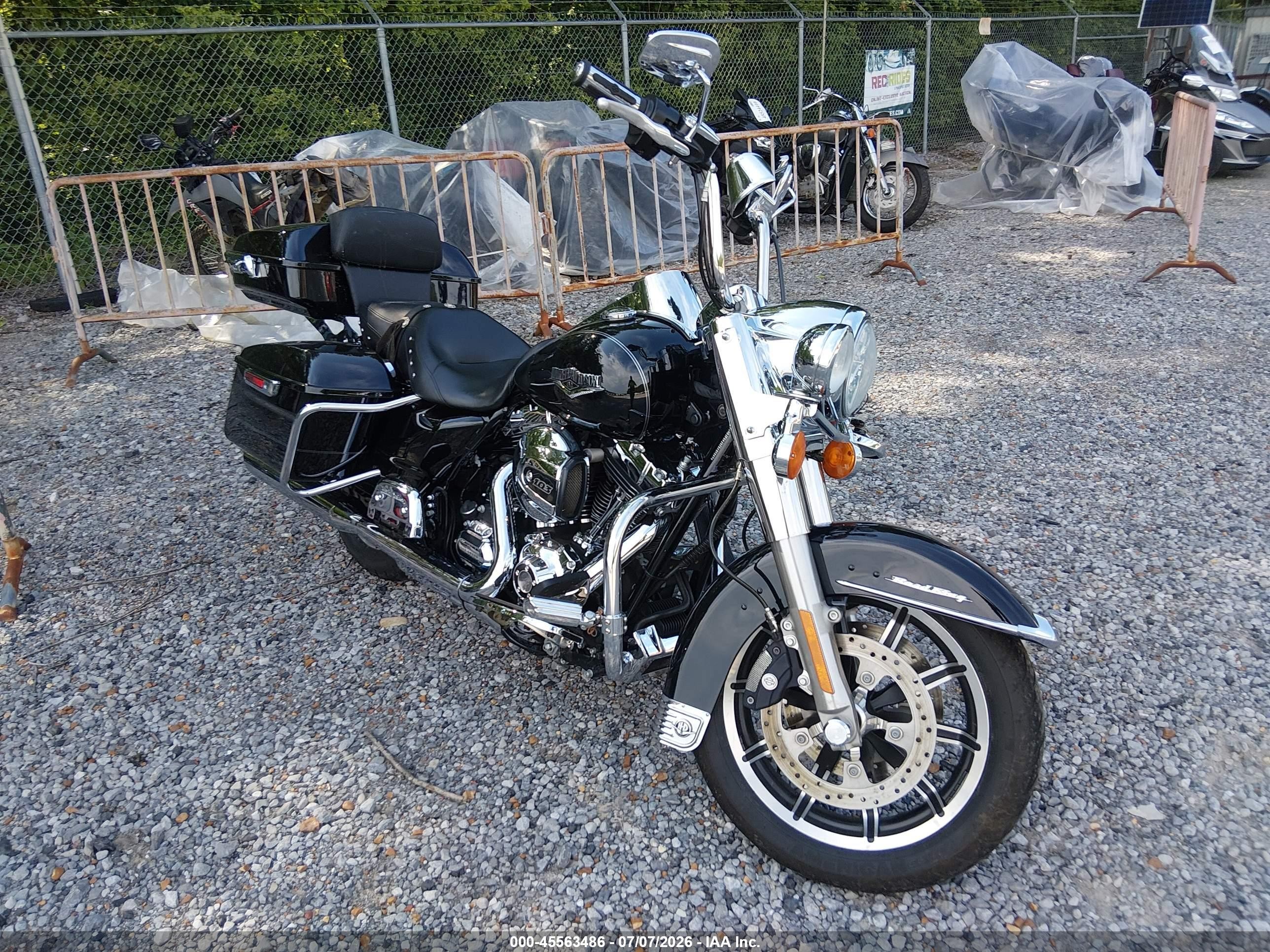 2014 Harley-davidson Road king VIN 1HD1FBM10EB609259 IAAI salvage auction — Side, Bill Of Sale (Kentucky), sold $1,850 on 2026-09-09 (photo 1)
