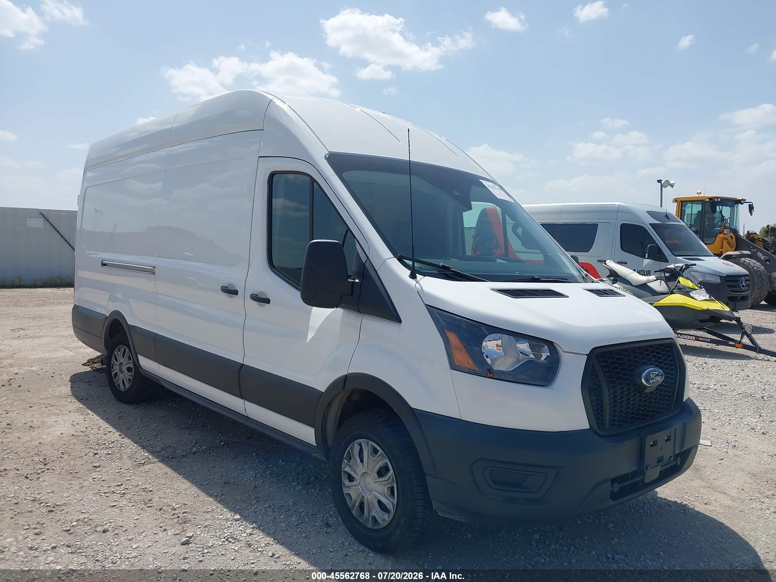 2021 Ford Transit-350 VIN 1FTBW3X82MKA65141 — IAAI salvage auction photo