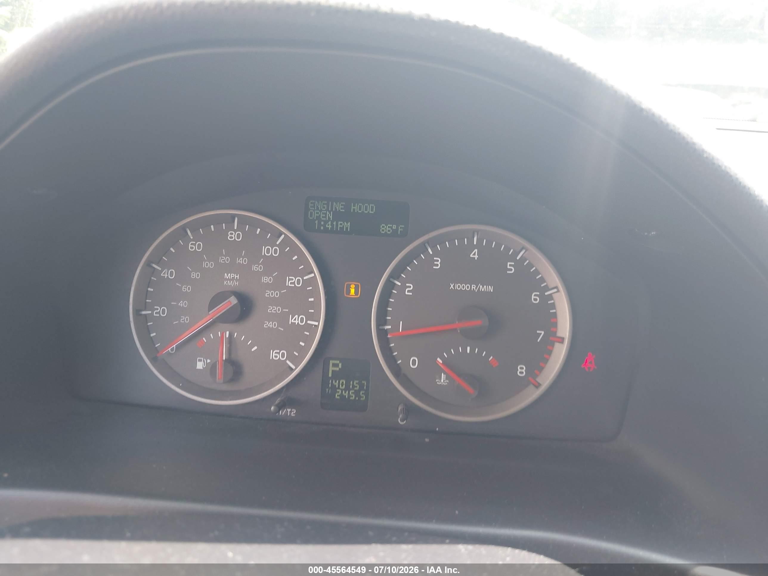 2007 Volvo S40 VIN YV1MH682372294439 IAAI salvage auction — Side, Salvage (Vermont), sold $350 on 2026-09-04 (photo 7)