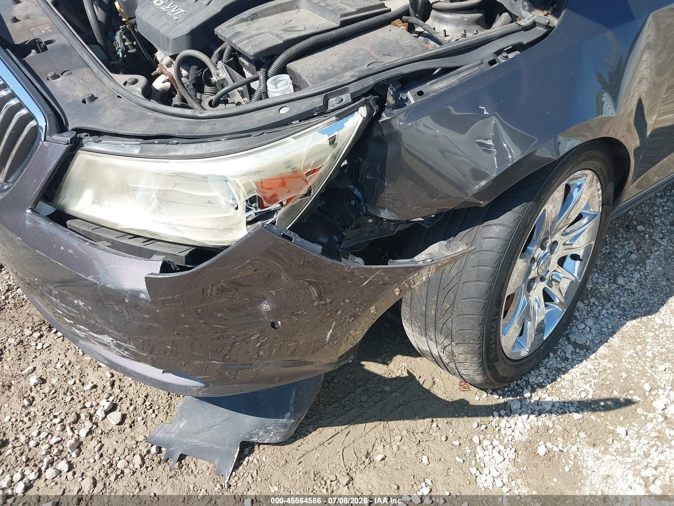 2013 Buick Lacrosse VIN 1G4GC5E32DF317427 IAAI salvage auction — Unknown, Salvage (Illinois), sold $250 on 2026-09-08 (photo 6)