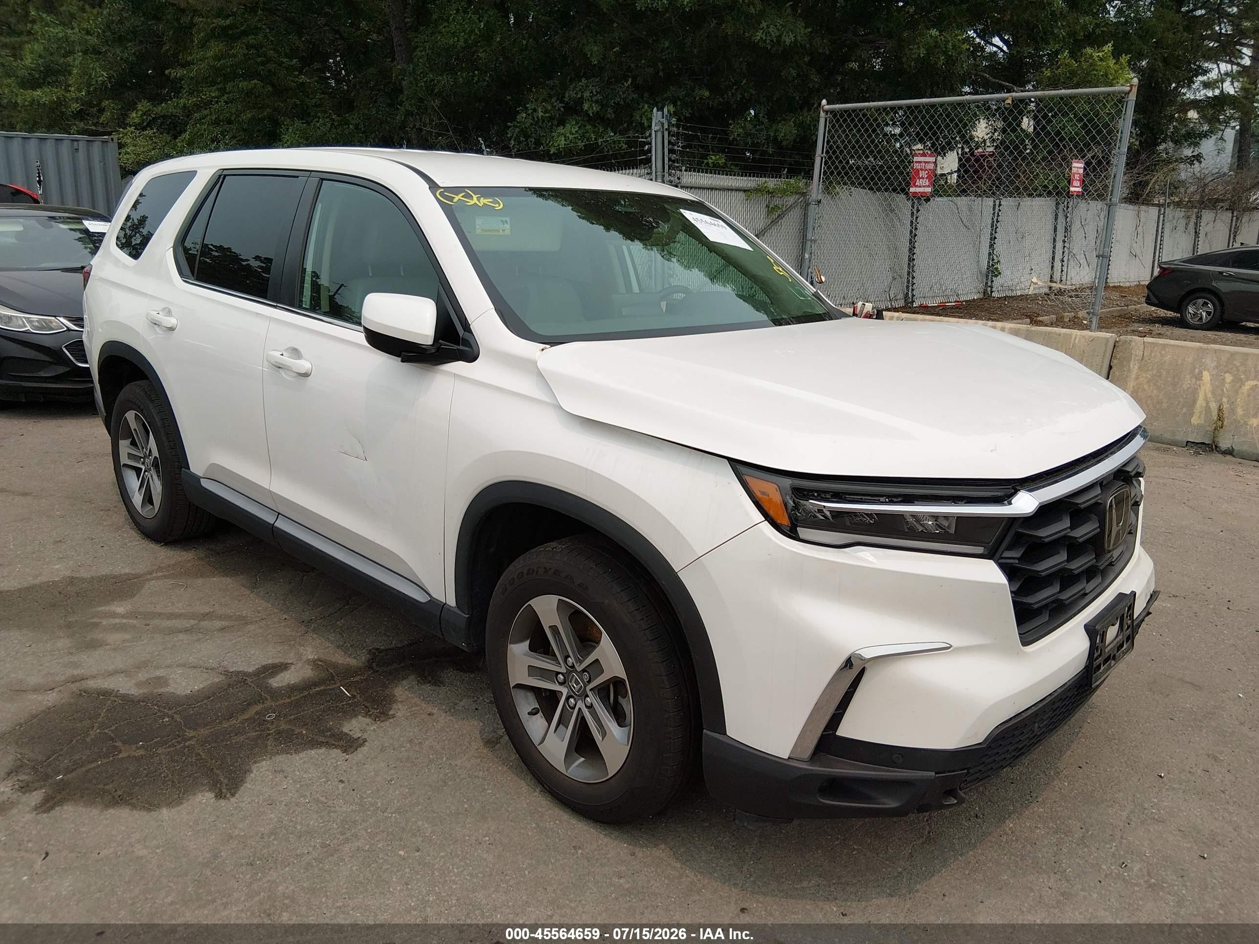 2025 Honda Pilot VIN 5FNYG1H49SB048371 — IAAI salvage auction photo