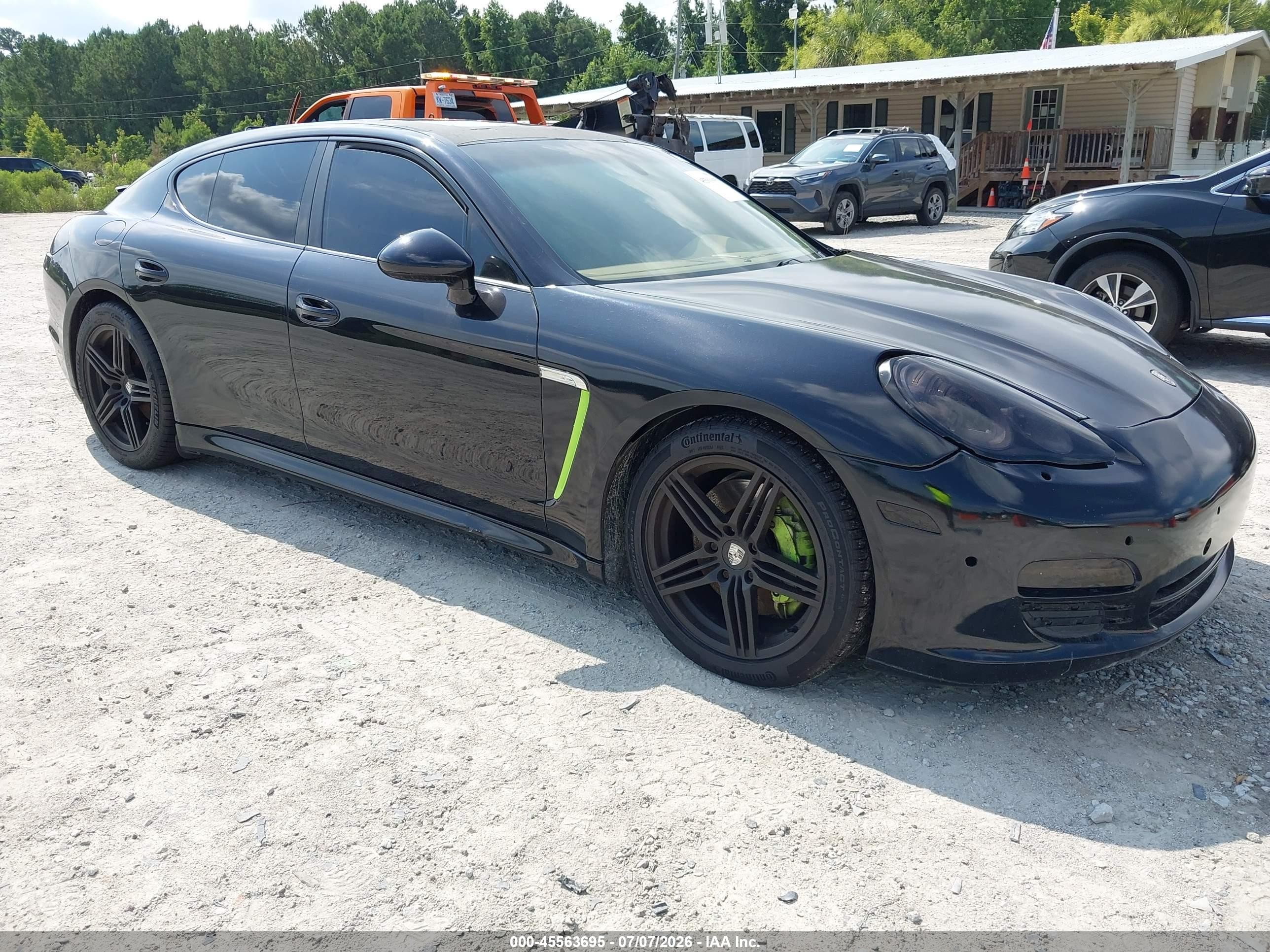 2012 Porsche Panamera VIN WP0AA2A73CL014003 IAAI salvage auction — Electrical, Salvage Rebuilt (North Carolina), sold $5,050 on 2024-07-01 (photo 1)