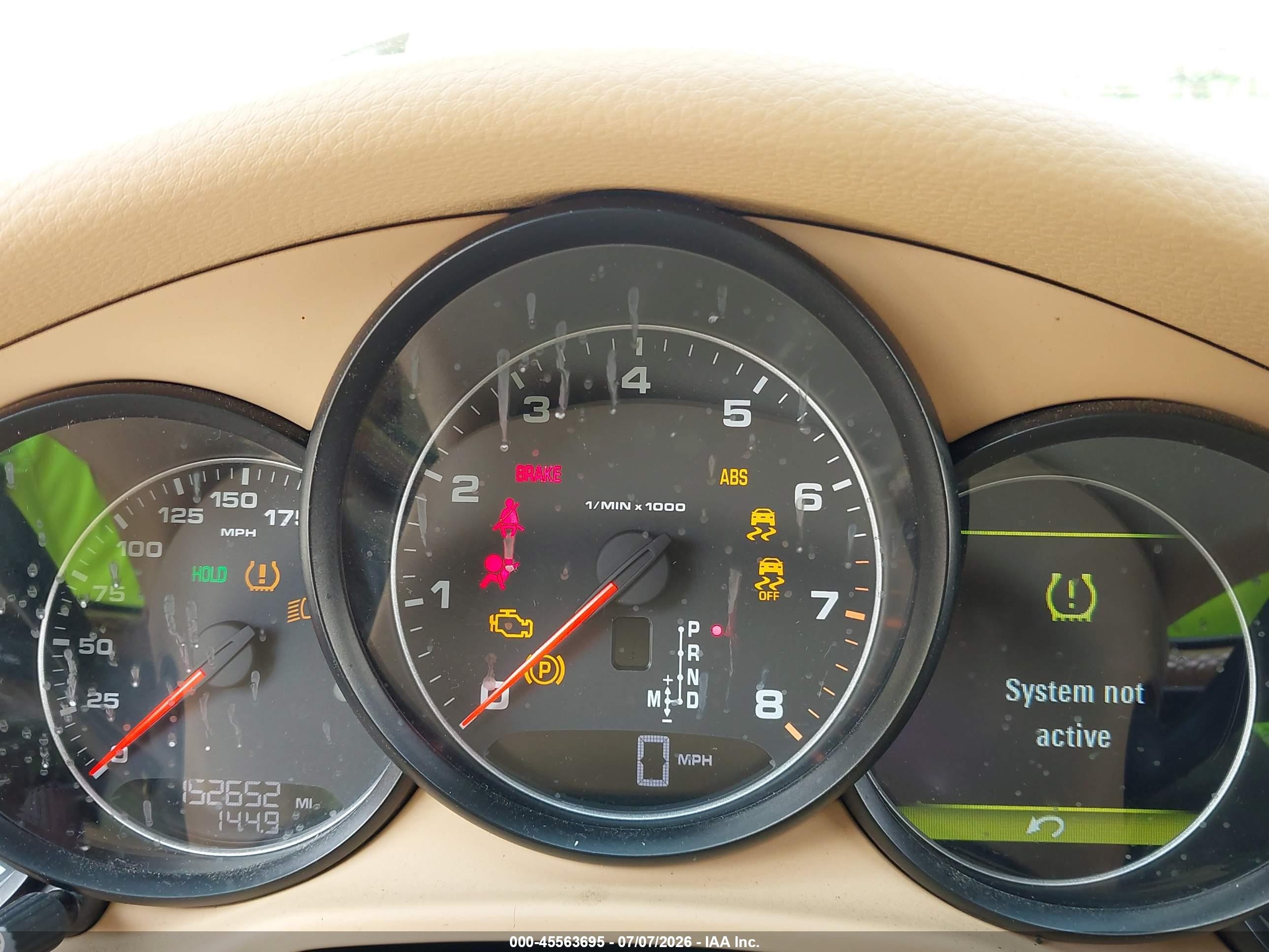 2012 Porsche Panamera VIN WP0AA2A73CL014003 IAAI salvage auction — Electrical, Salvage Rebuilt (North Carolina), sold $5,050 on 2024-07-01 (photo 7)