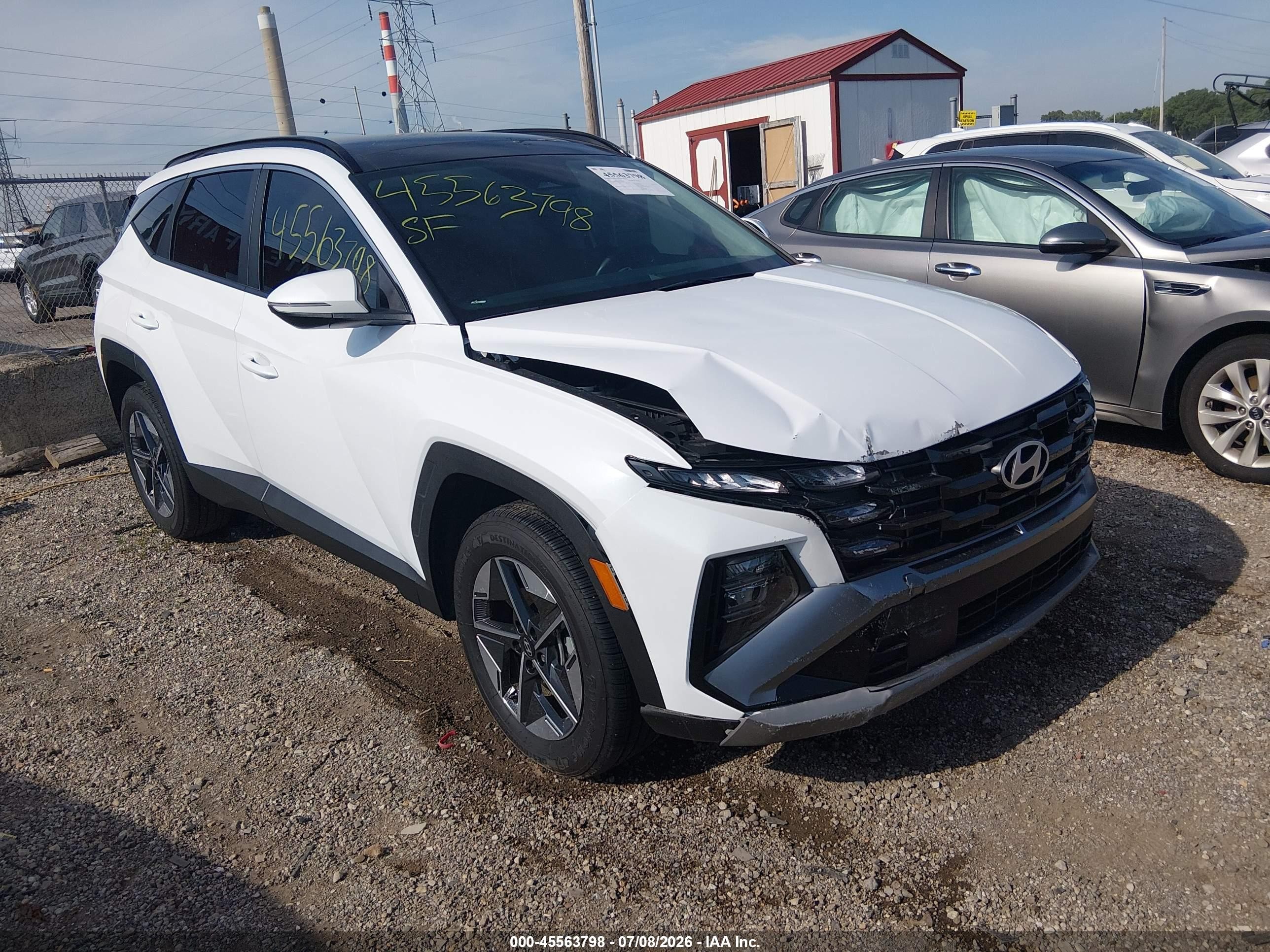 2025 Hyundai Tucson Hybrid VIN KM8JCDD15SU332870 — IAAI salvage auction photo