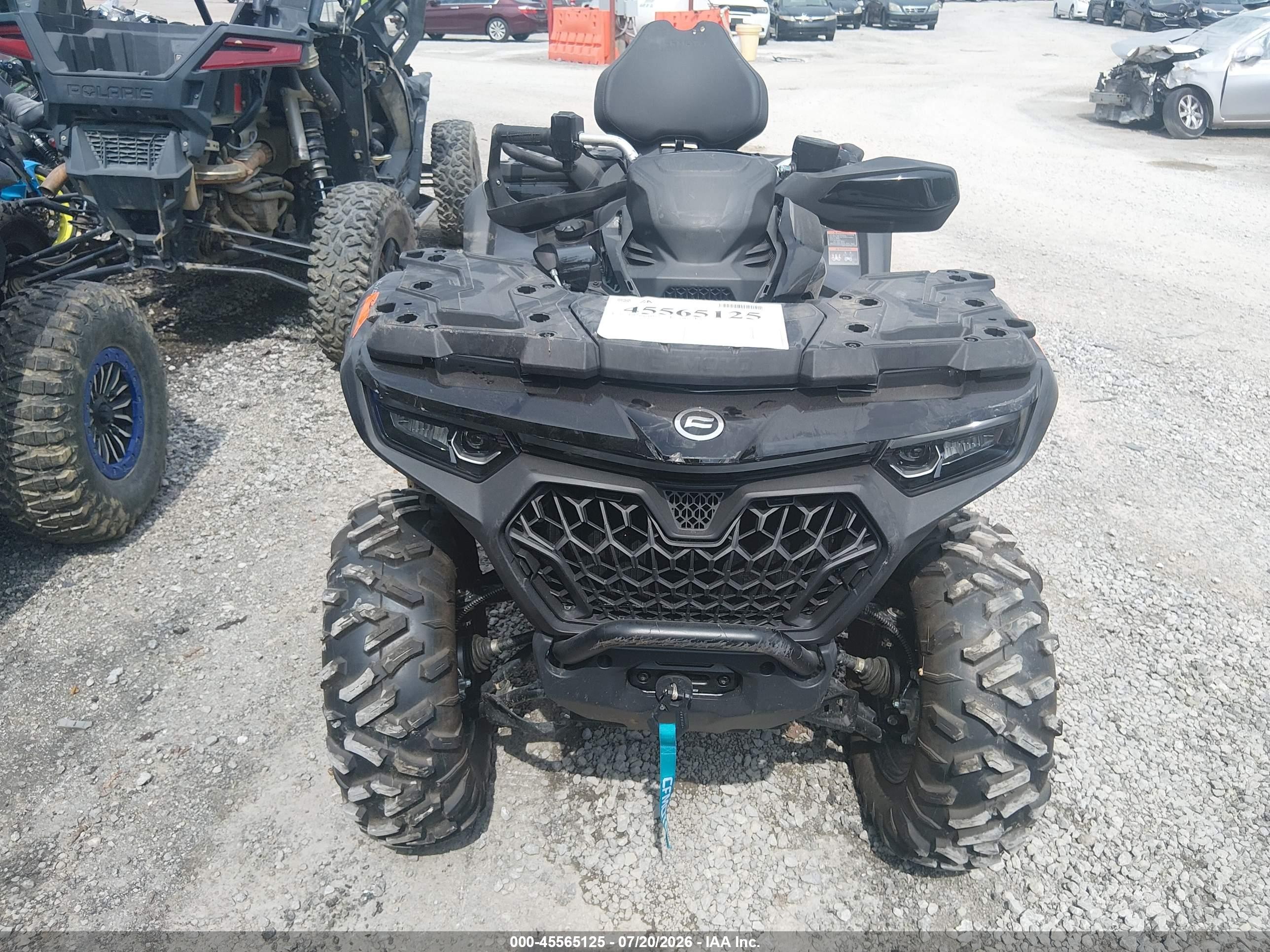 2026 Cf Moto Cforce VIN LCELV1ZS1TT000424 IAAI salvage auction — Unknown, Salvage (Idaho), sold $6,600 on 2026-09-23 (photo 5)