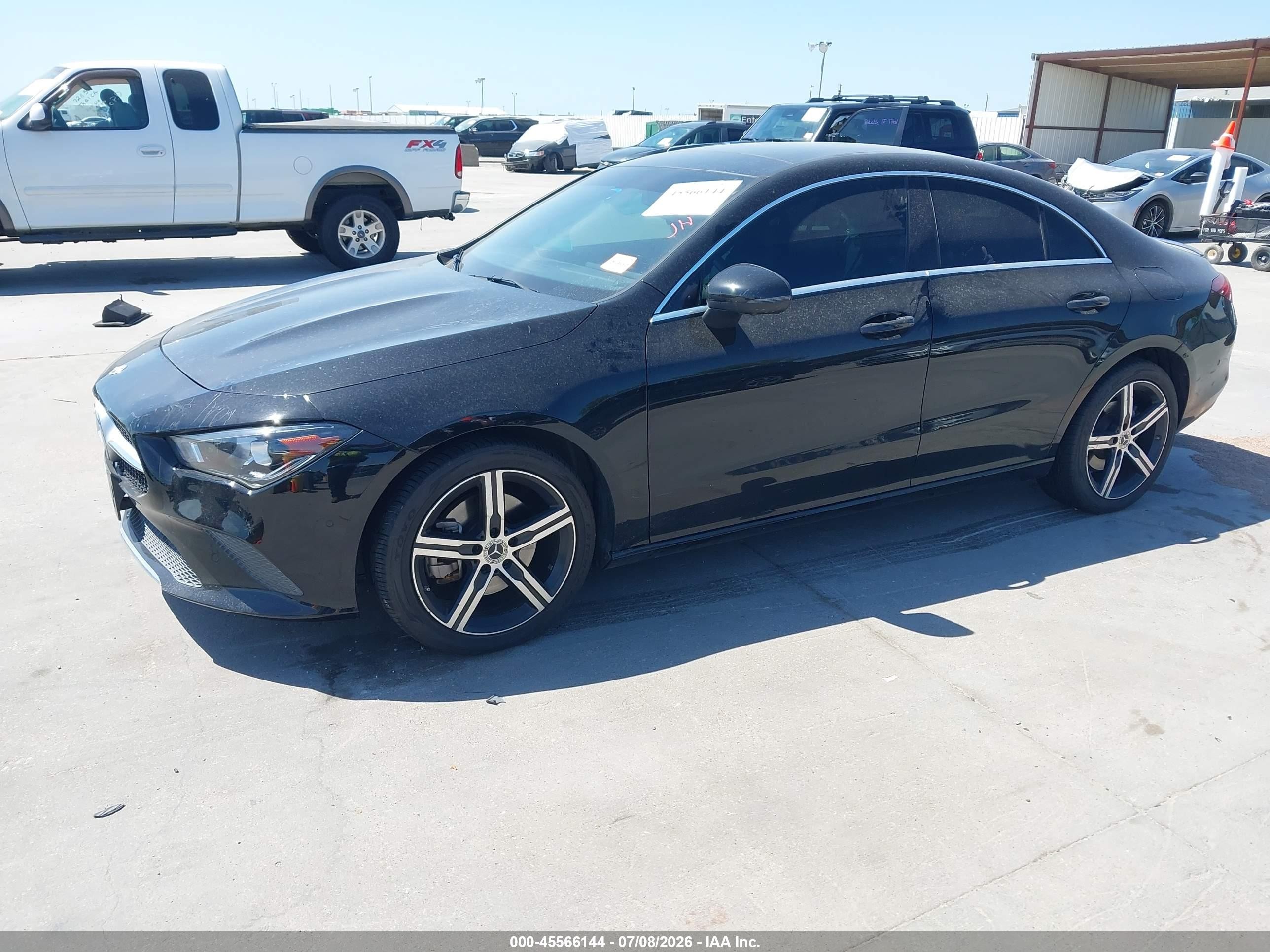 2020 Mercedes-benz Cla-klasse VIN W1K5J4GB6LN092648 IAAI salvage auction — Suspension, Original (Texas), sold $7,750 on 2026-09-09 (photo 2)