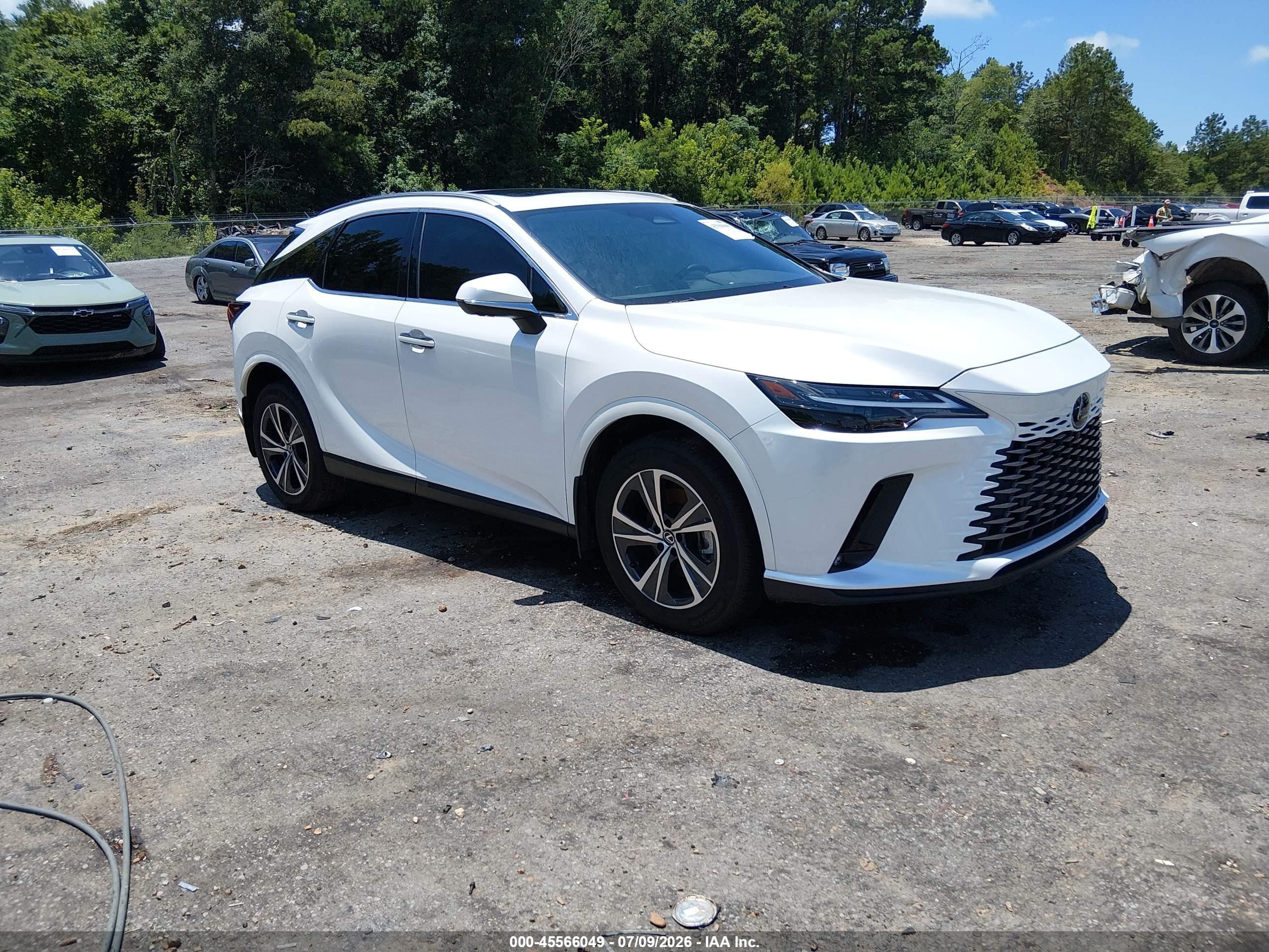 2025 Lexus RX 350 VIN 2T2BAMBA1SC060621 — IAAI salvage auction photo