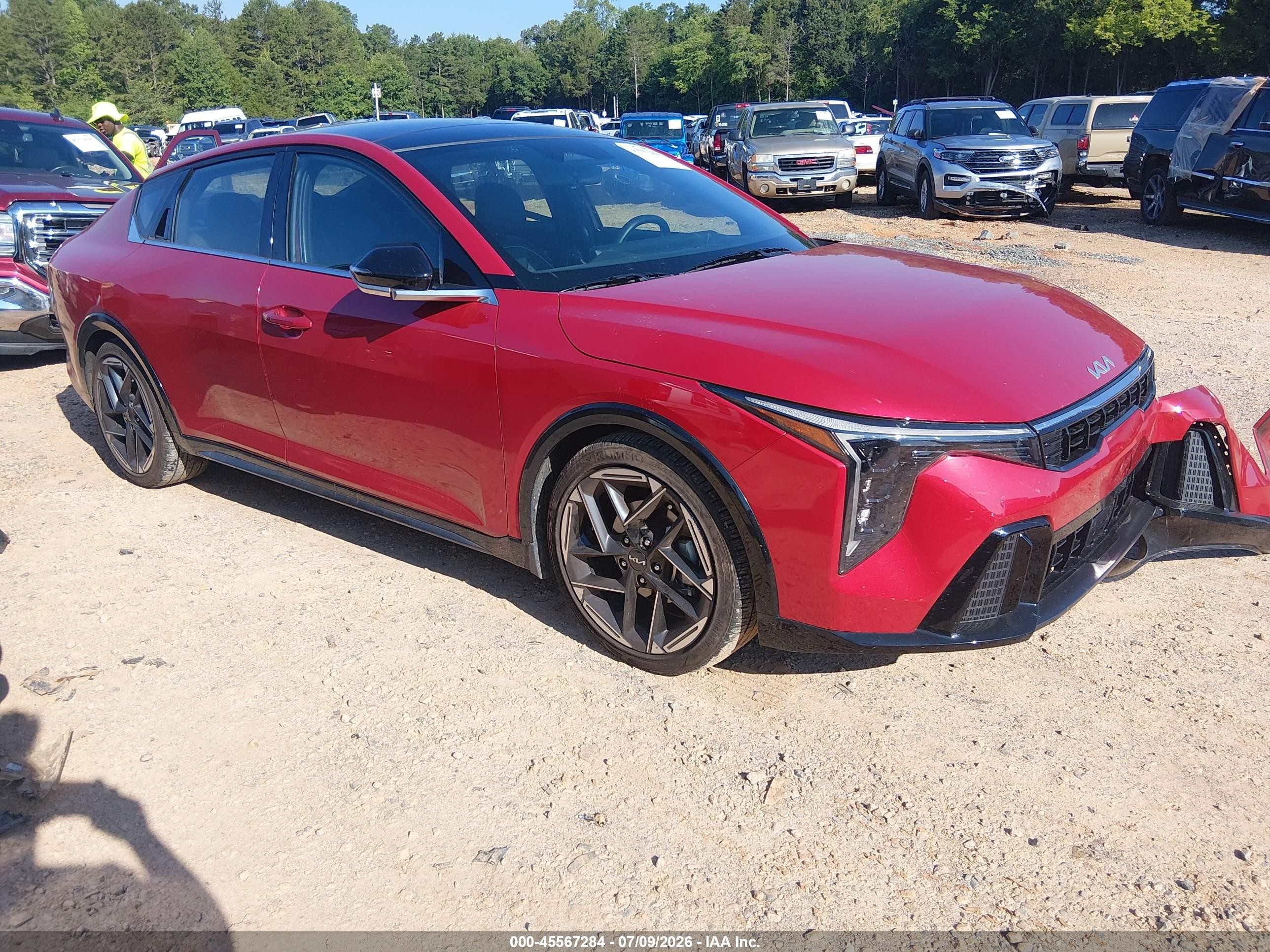 2025 Kia K4 VIN 3KPFW4DEXSE067480 — IAAI salvage auction photo