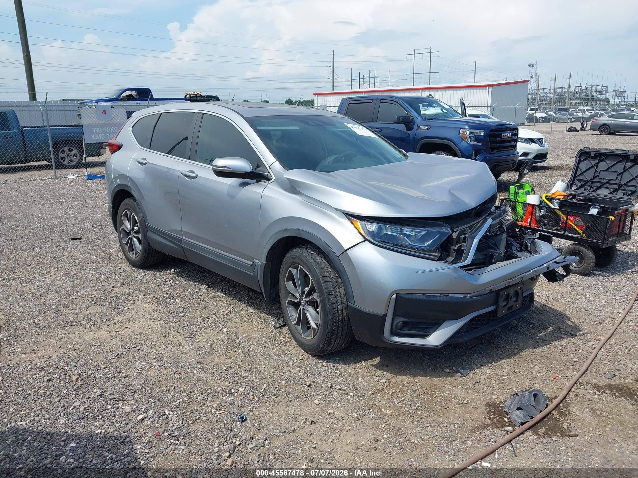 2022 Honda CR-V VIN 7FARW2H57NE048657 — IAAI salvage auction photo