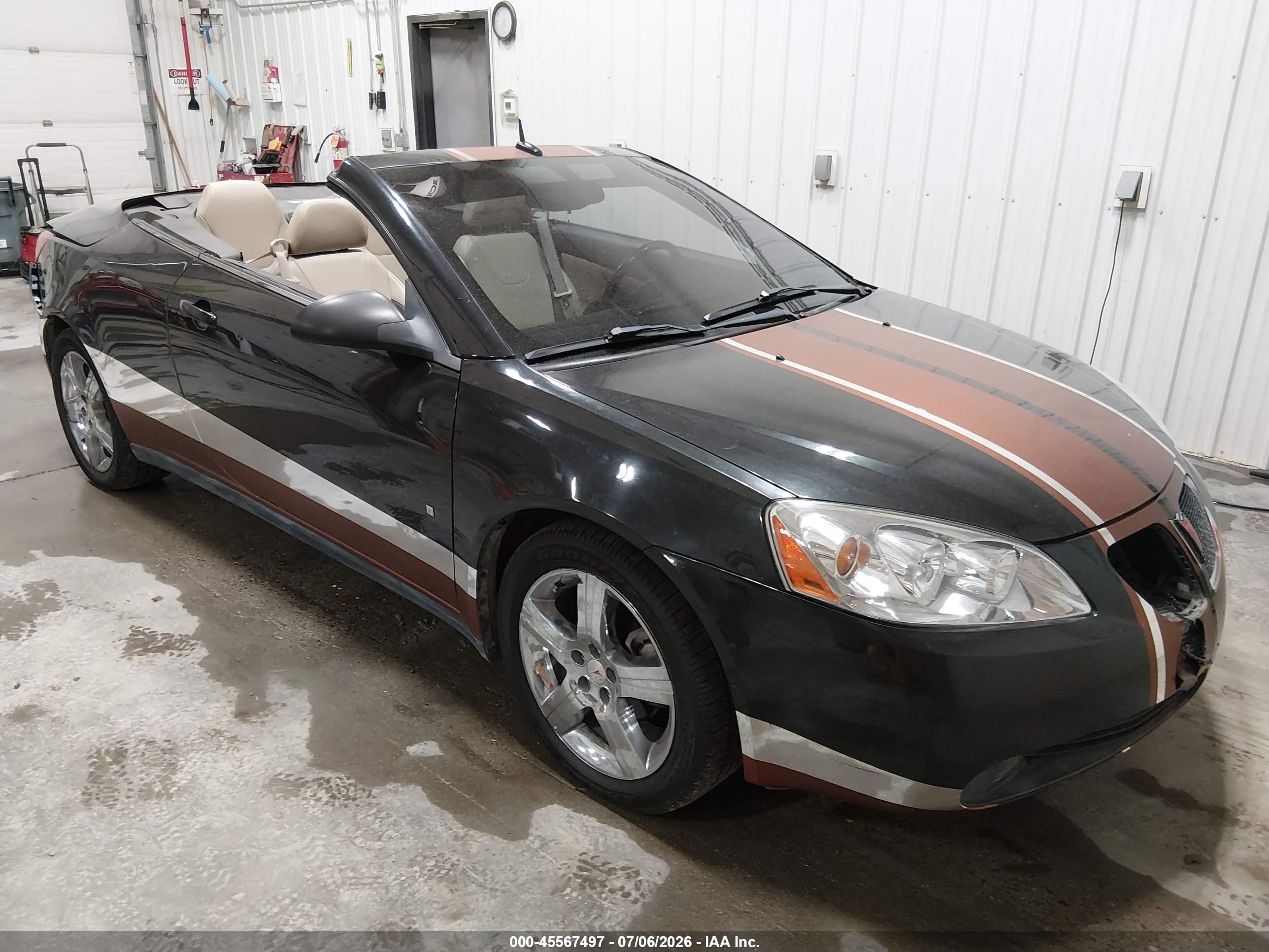 2008 Pontiac G6 VIN 1G2ZH361084309106 IAAI salvage auction — Front & Rear, Bill Of Sale (Alaska), sold $525 on 2026-07-31 (photo 1)