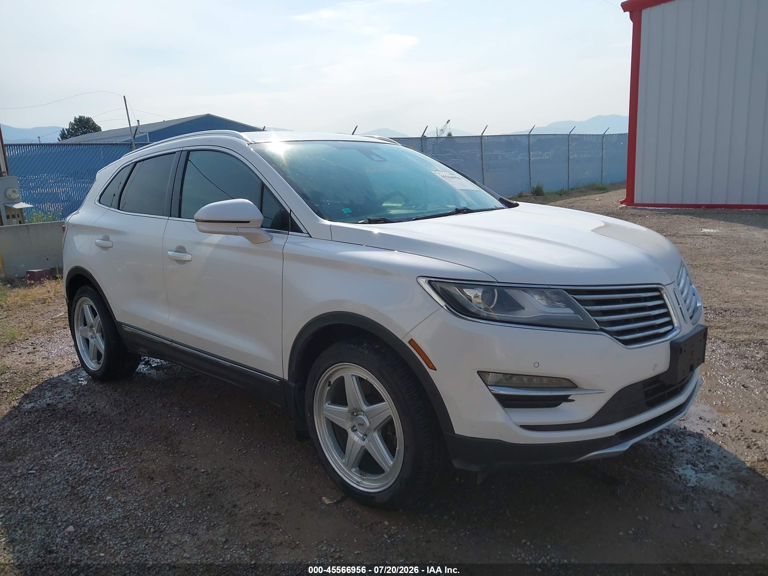 2018 Lincoln Mkc VIN 5LMCJ3D9XJUL14617 IAAI salvage auction — Rear End, Salvage (Montana), sold $1,750 on 2026-09-06 (photo 1)