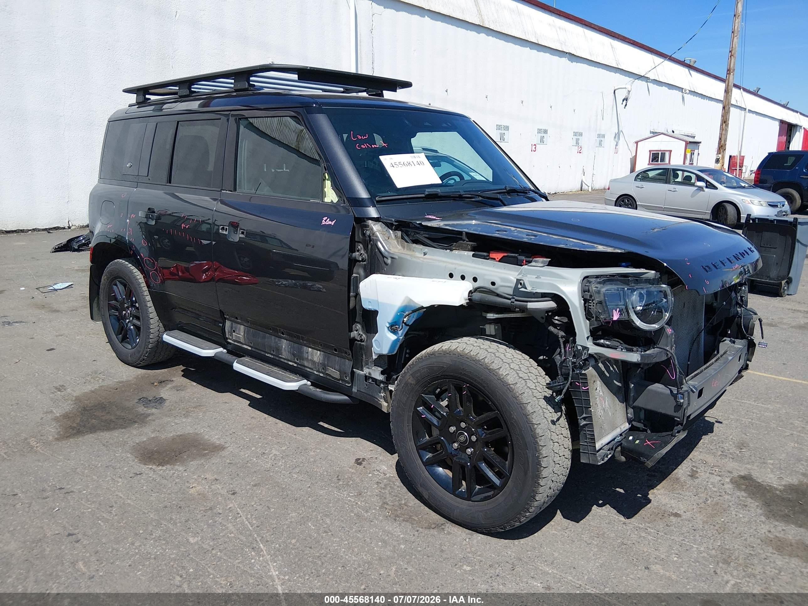 2023 Land Rover Defender VIN SALE27EU5P2188977 — IAAI salvage auction photo