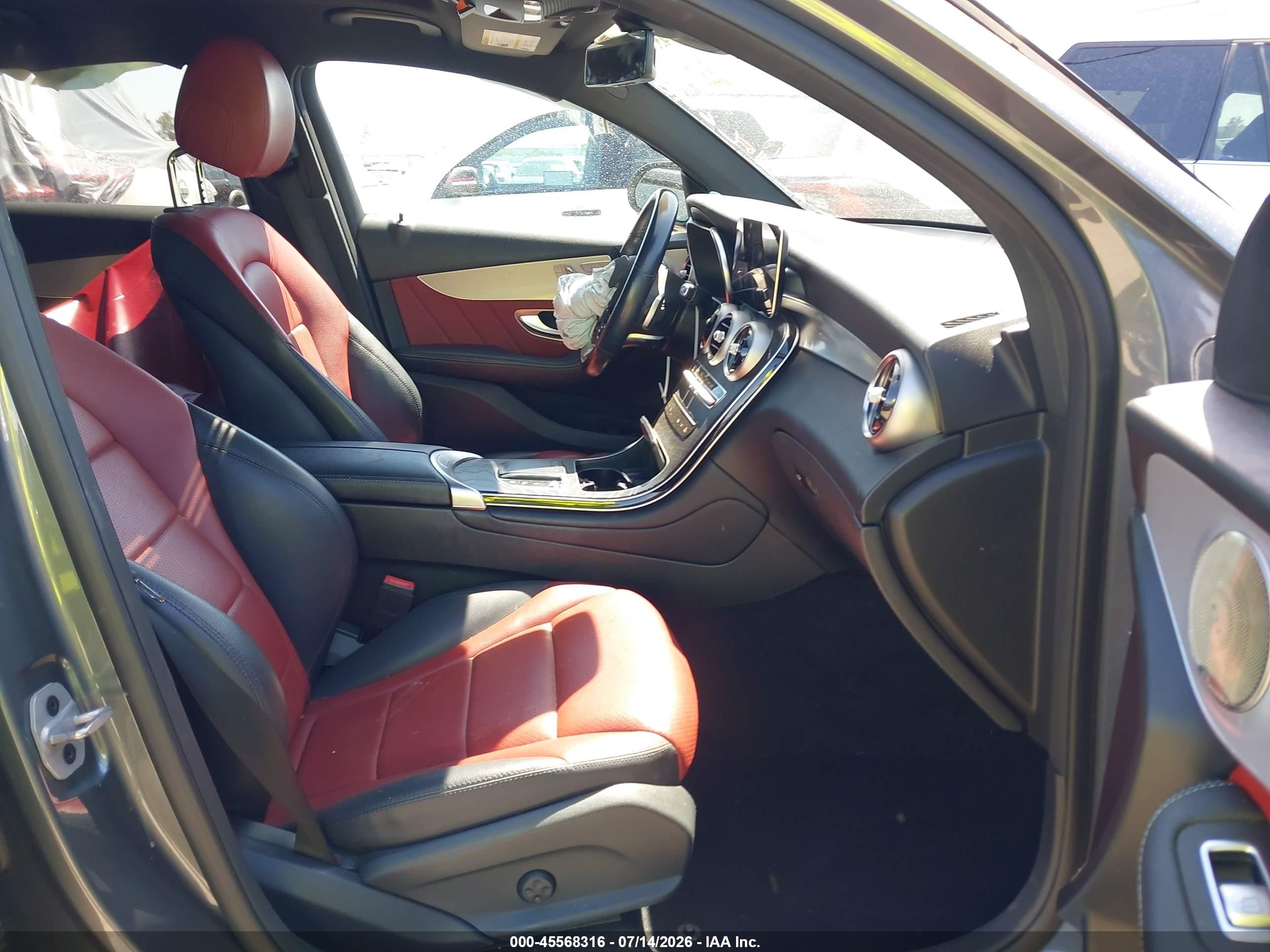 2021 Mercedes-benz Glc coupe VIN W1N0J8EB9MF948026 IAAI salvage auction — Front End, Salvage (California), sold $7,800 on 2026-09-08 (photo 5)