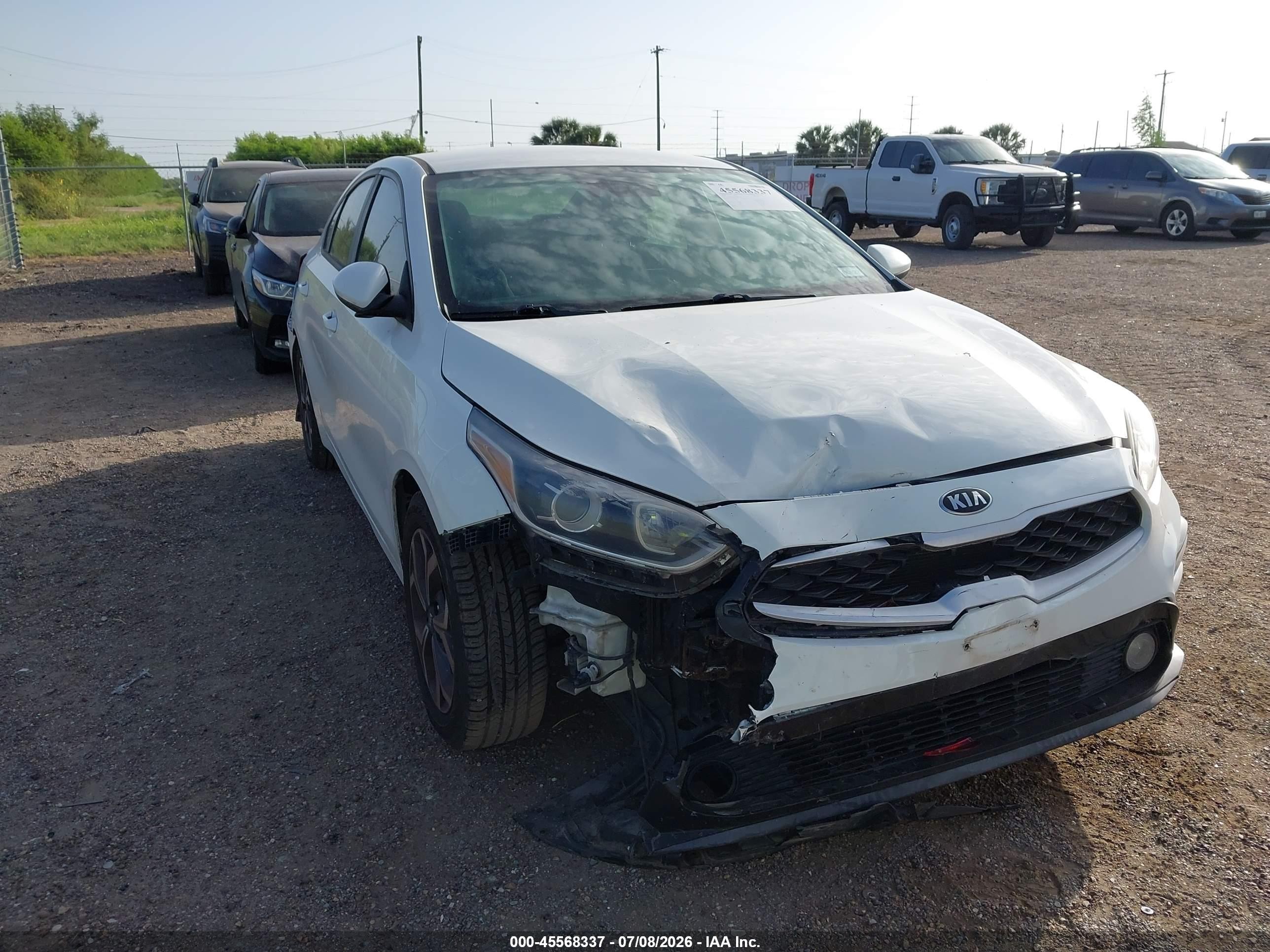 2019 Kia Forte VIN 3KPF24AD5KE061268 IAAI salvage auction — Front & Rear, Original (Texas), sold $2,000 on 2026-09-02 (photo 6)