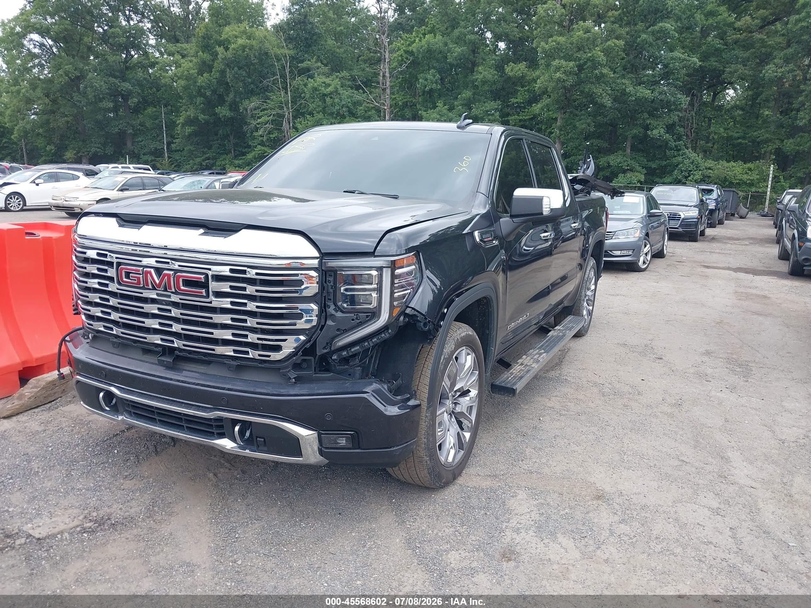 2023 Gmc SIERRA VIN 1GTUUGE81PZ256375 IAAI salvage auction — Side, Salvage - Greater Than 75% (Maryland), sold $20,200 on 2026-08-14 (photo 2)