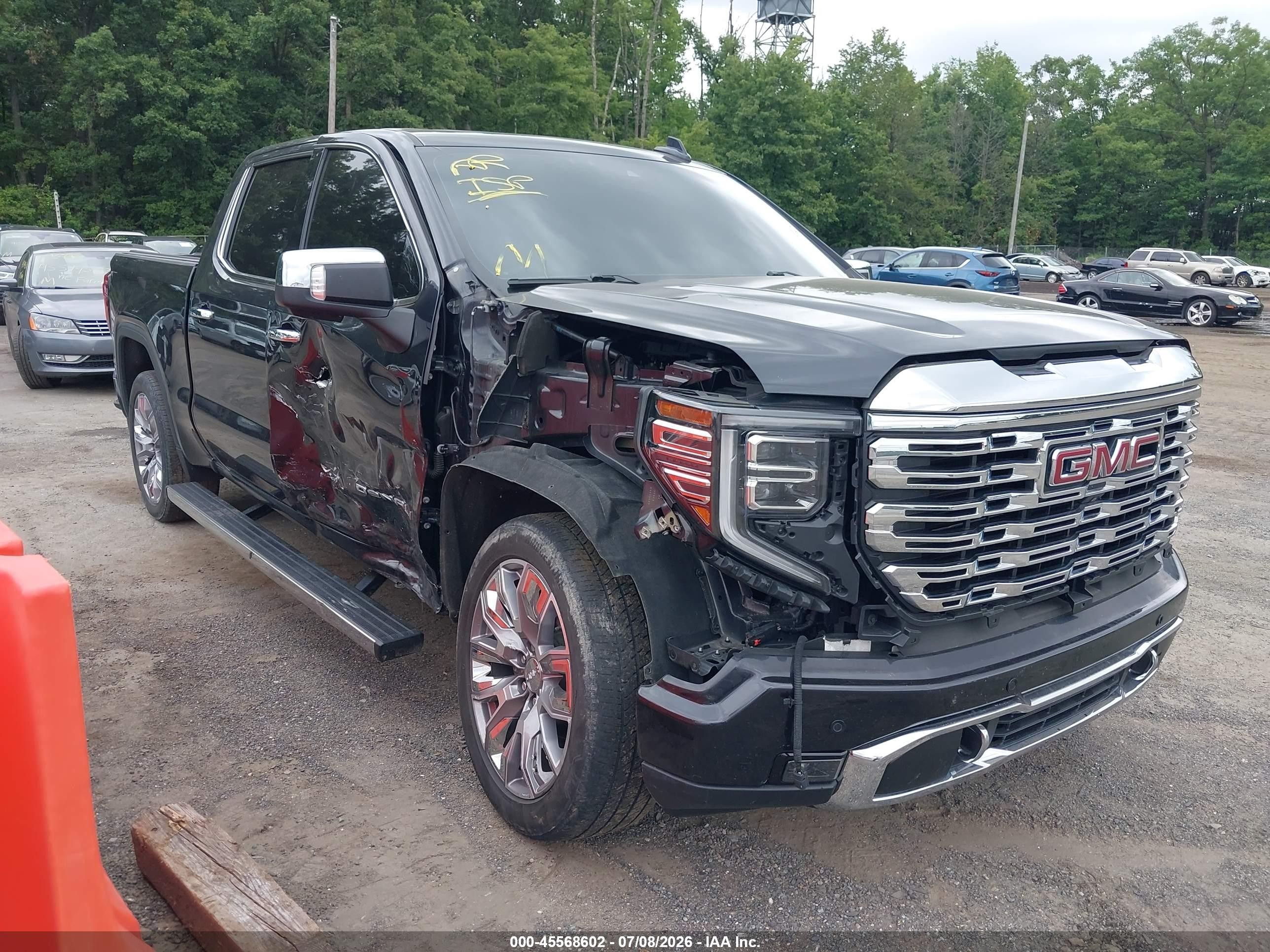 2023 Gmc SIERRA VIN 1GTUUGE81PZ256375 IAAI salvage auction — Side, Salvage - Greater Than 75% (Maryland), sold $20,200 on 2026-08-14 (photo 3)