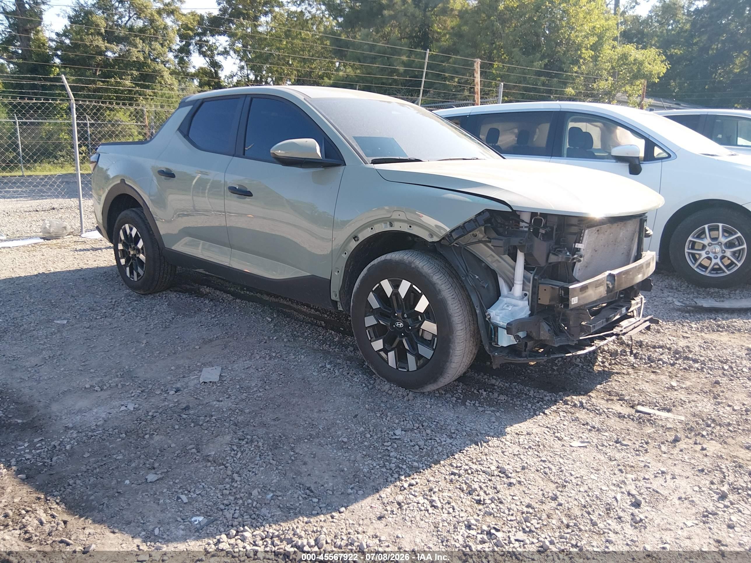 2025 Hyundai Santa Cruz VIN 5NTJADDE3SH153378 — IAAI salvage auction photo