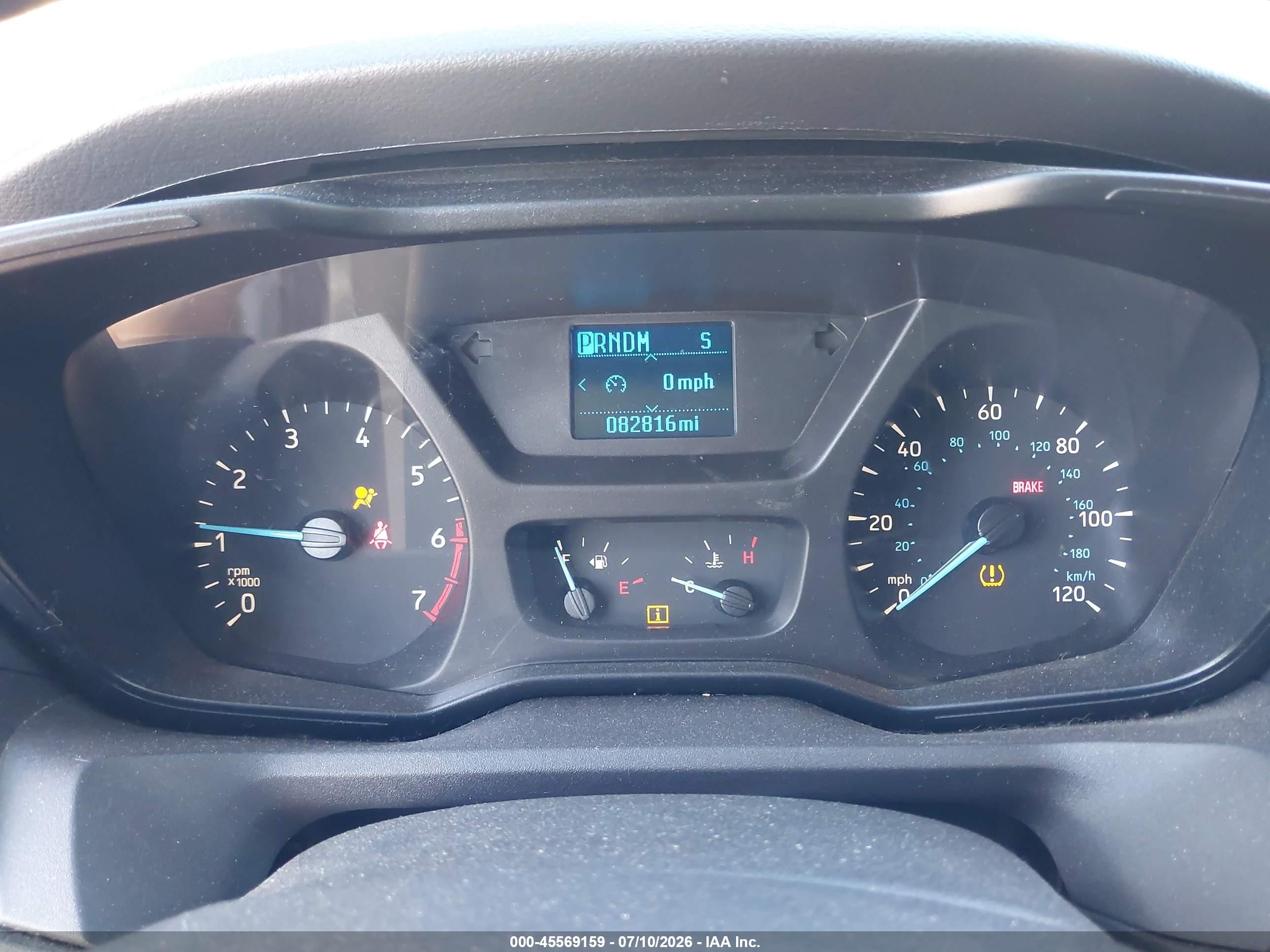 2019 Ford Transit VIN 1FBAX2CG0KKA98902 IAAI salvage auction — Side, Salvage (Oregon), sold $7,100 on 2026-09-05 (photo 7)