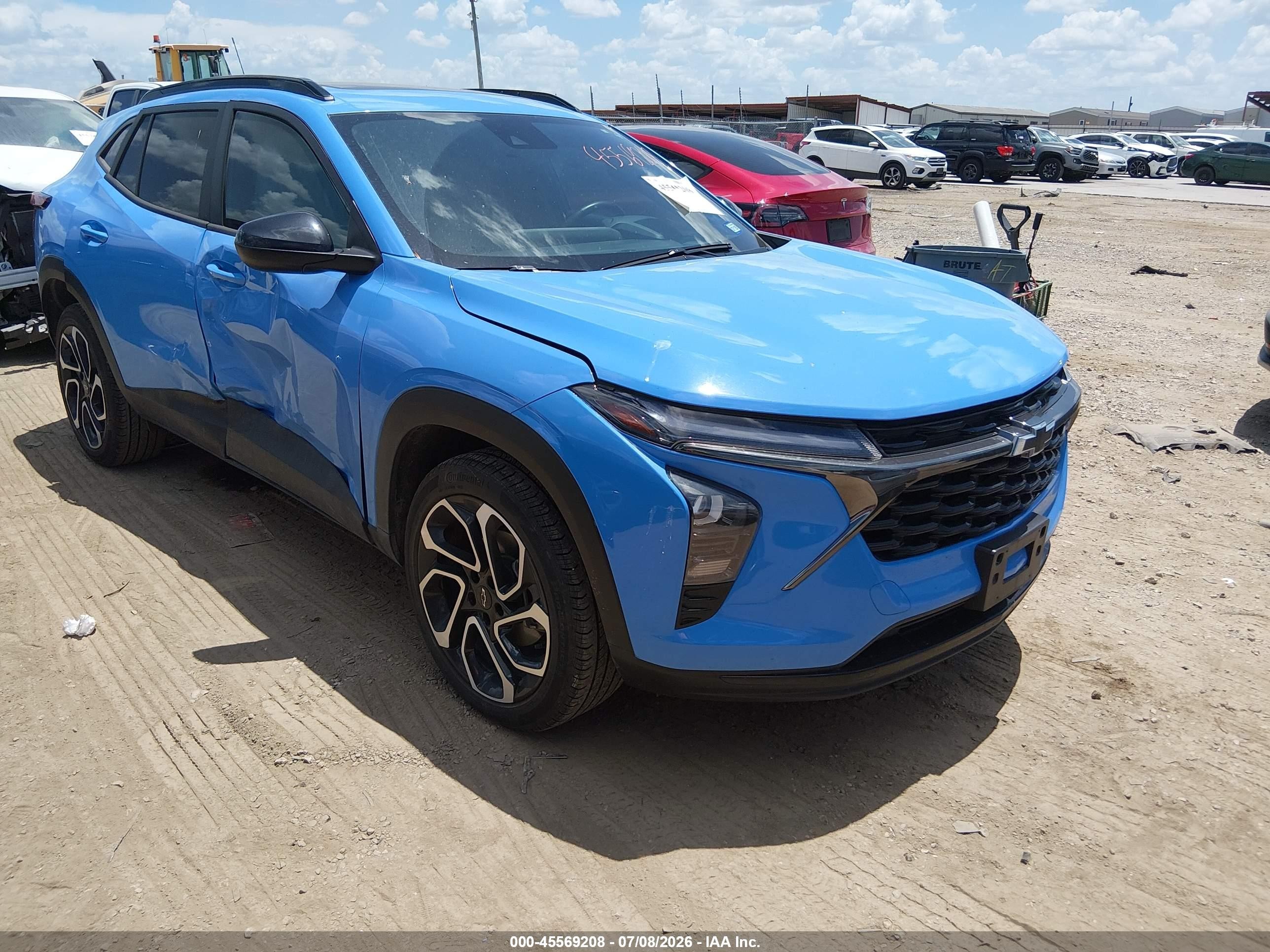 2024 Chevrolet Trax VIN KL77LJE27RC183377 — IAAI salvage auction photo