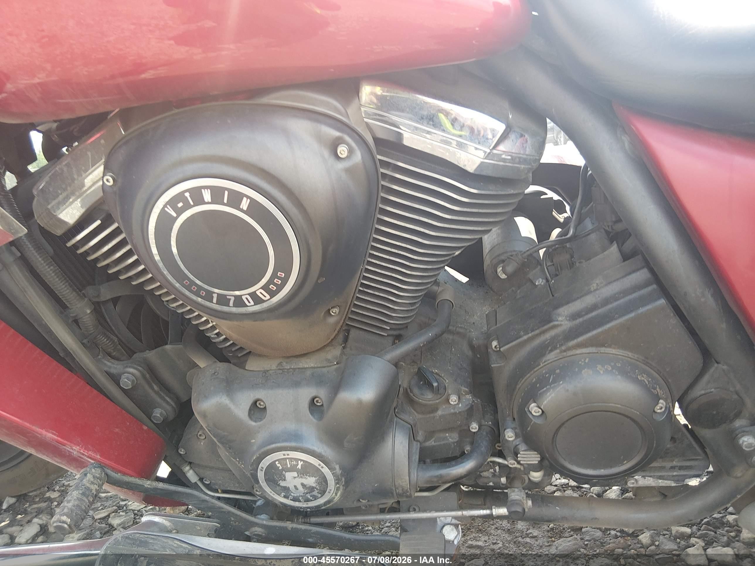 2011 Kawasaki Vn1700 VIN JKBVNRJ1XBA000383 IAAI salvage auction — Unknown, Salvage (Georgia), sold $325 on 2026-09-09 (photo 9)