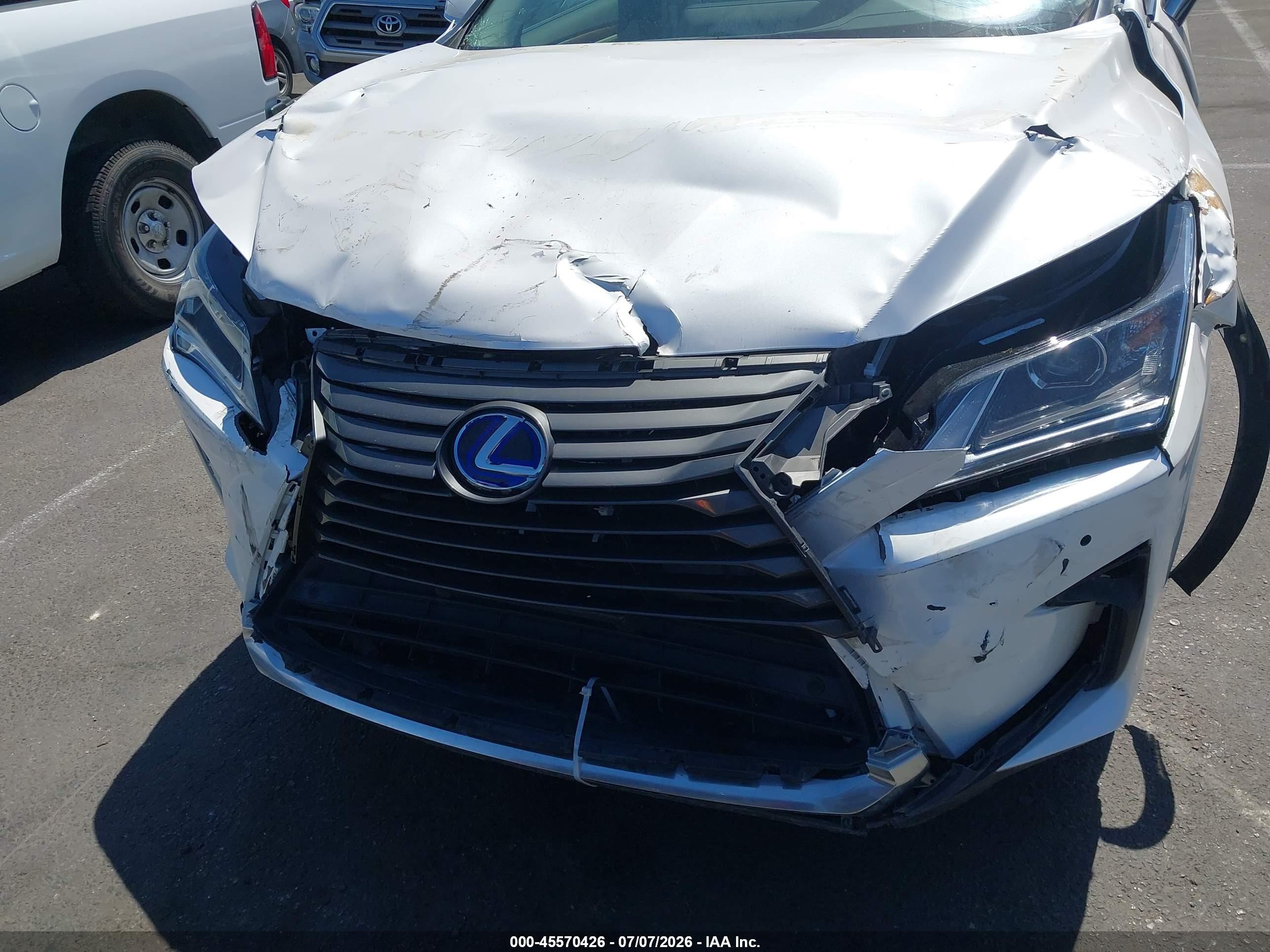 2017 Lexus RX 350 VIN 2T2ZZMCA0HC060219 IAAI salvage auction — Front End, Salvage (California), sold $12,500 on 2026-07-09 (photo 6)