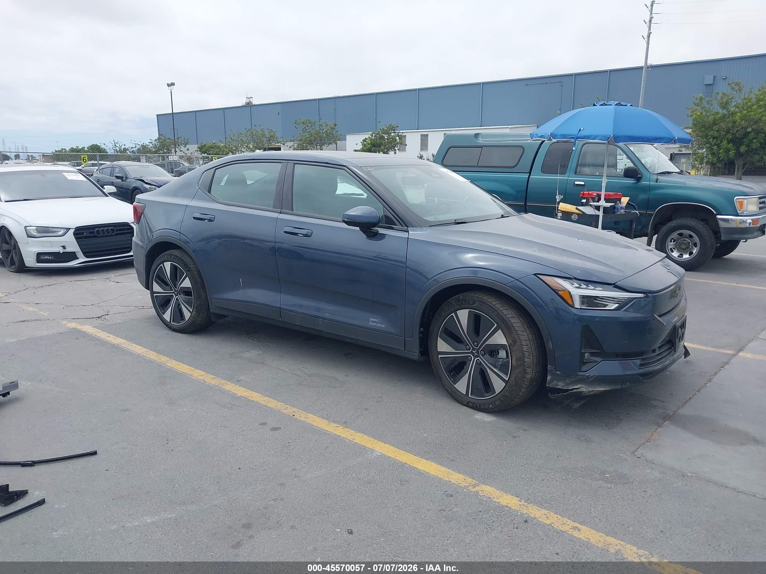 2024 Polestar 2 VIN YSMFD3KA6RL217056 — IAAI salvage auction photo