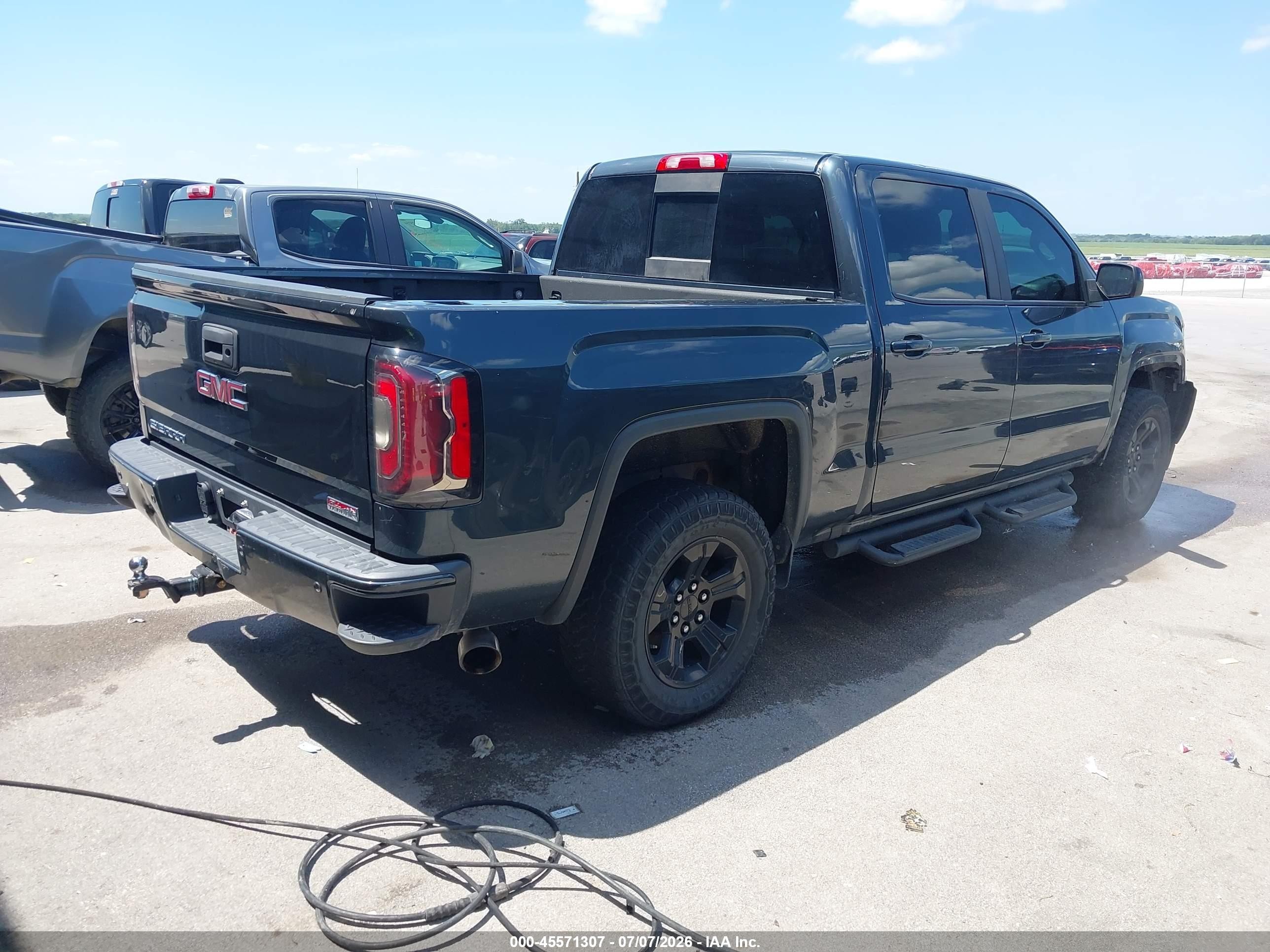 2017 Gmc SIERRA VIN 3GTU2NEC0HG422014 IAAI salvage auction — Front End, Certificate Of Title (Nebraska), sold $6,850 on 2026-09-11 (photo 4)