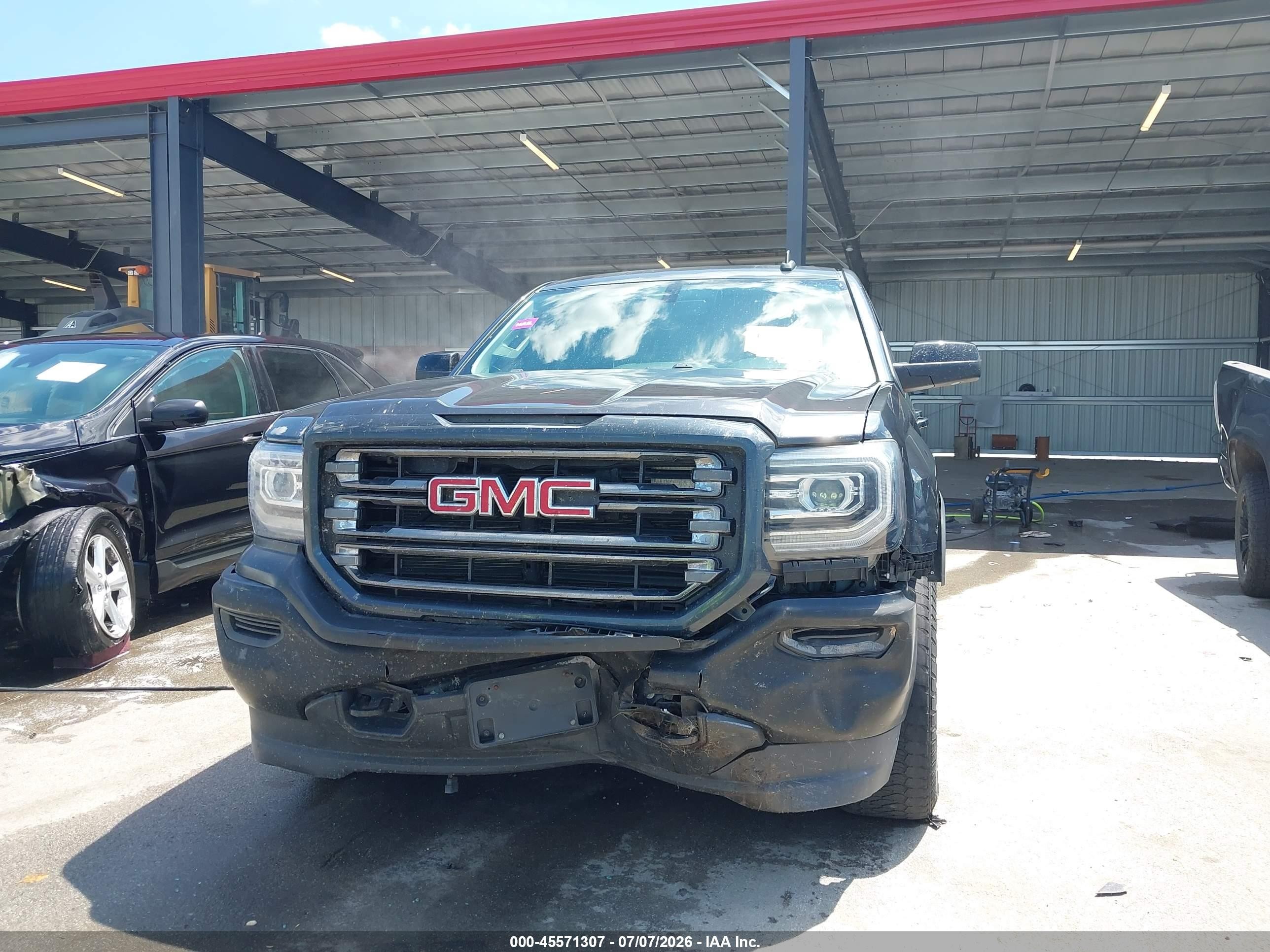 2017 Gmc SIERRA VIN 3GTU2NEC0HG422014 IAAI salvage auction — Front End, Certificate Of Title (Nebraska), sold $6,850 on 2026-09-11 (photo 6)