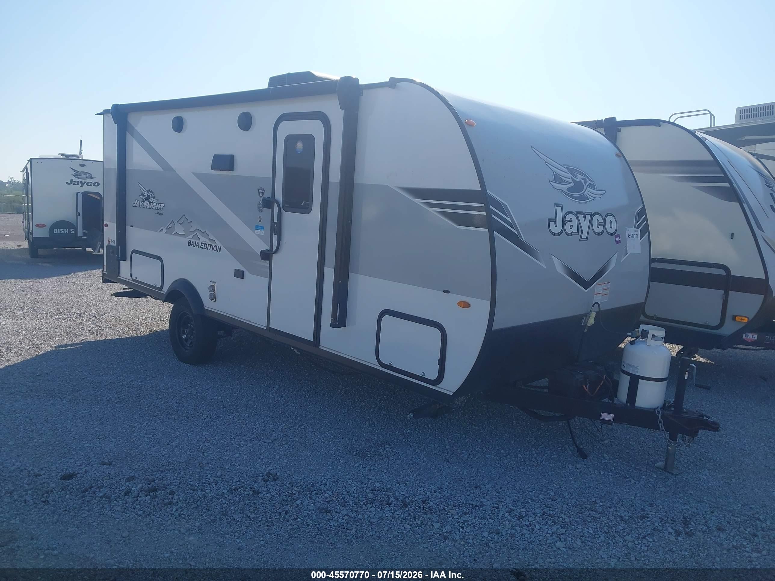 2025 Jayco Other VIN 1UJBC0AK7S7ZF0569 IAAI salvage auction — Hail, Certificate Of Title (Nebraska), sold $6,850 on 2026-09-22 (photo 1)