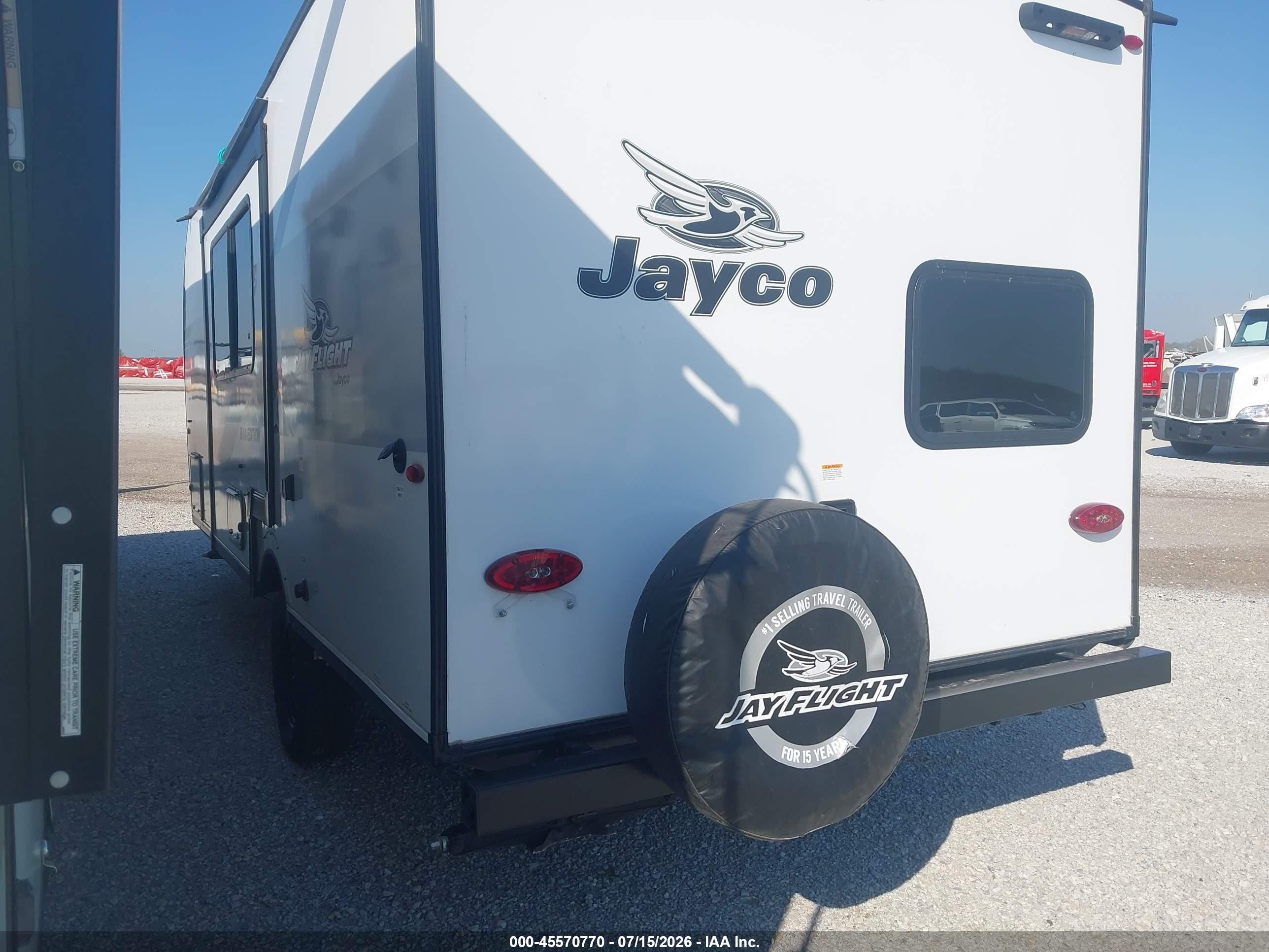 2025 Jayco Other VIN 1UJBC0AK7S7ZF0569 IAAI salvage auction — Hail, Certificate Of Title (Nebraska), sold $6,850 on 2026-09-22 (photo 3)
