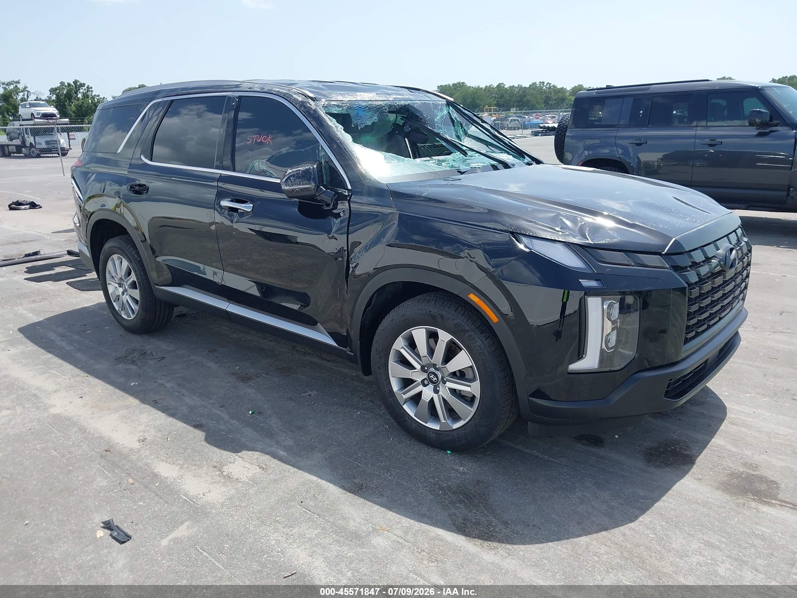 2025 Hyundai Palisade VIN KM8R2DGE7SU943925 — IAAI salvage auction photo