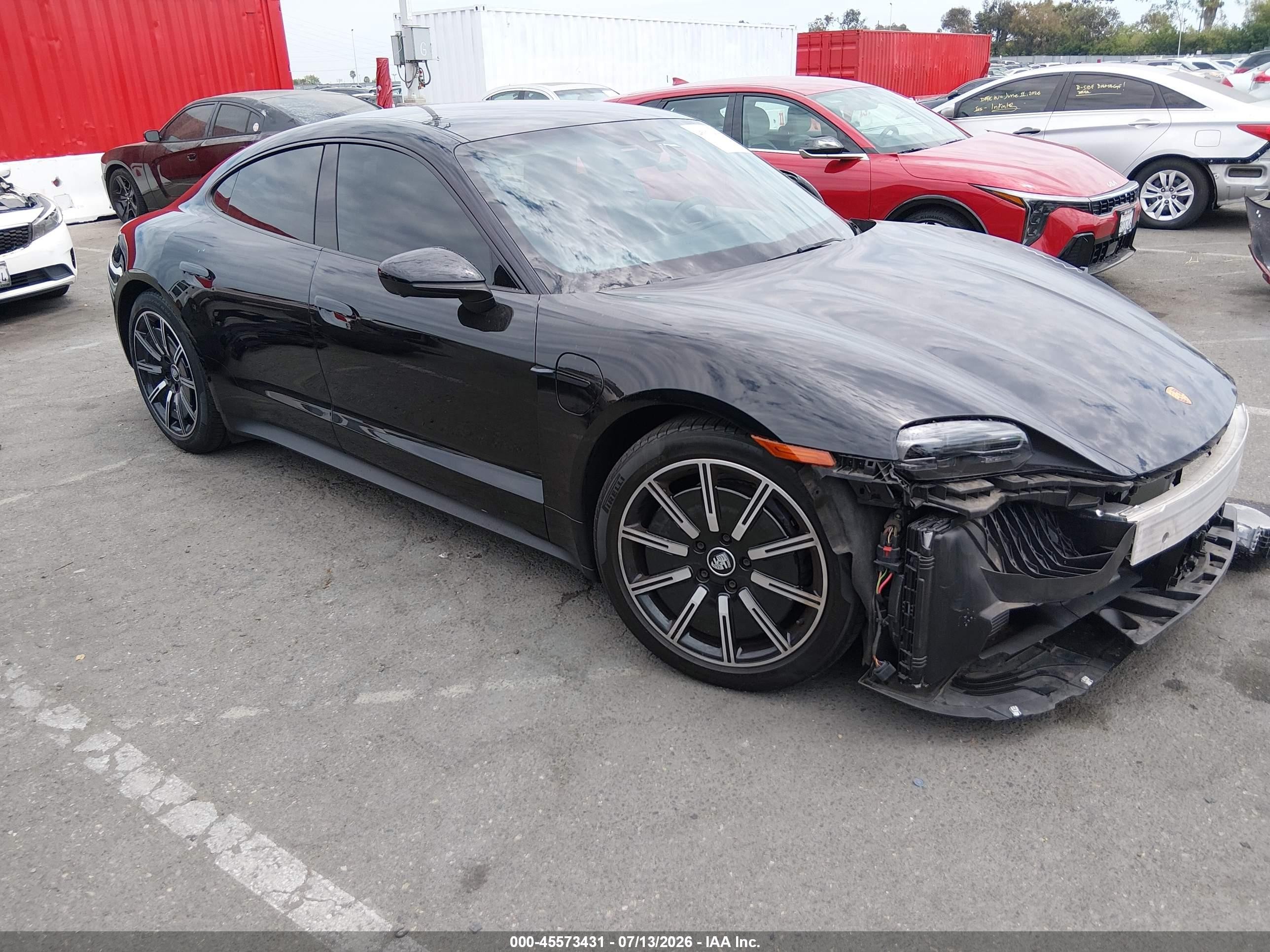 2023 Porsche Taycan VIN WP0AA2Y18PSA17138 IAAI salvage auction — Unknown, Salvage (California), sold $23,400 on 2026-08-17 (photo 1)