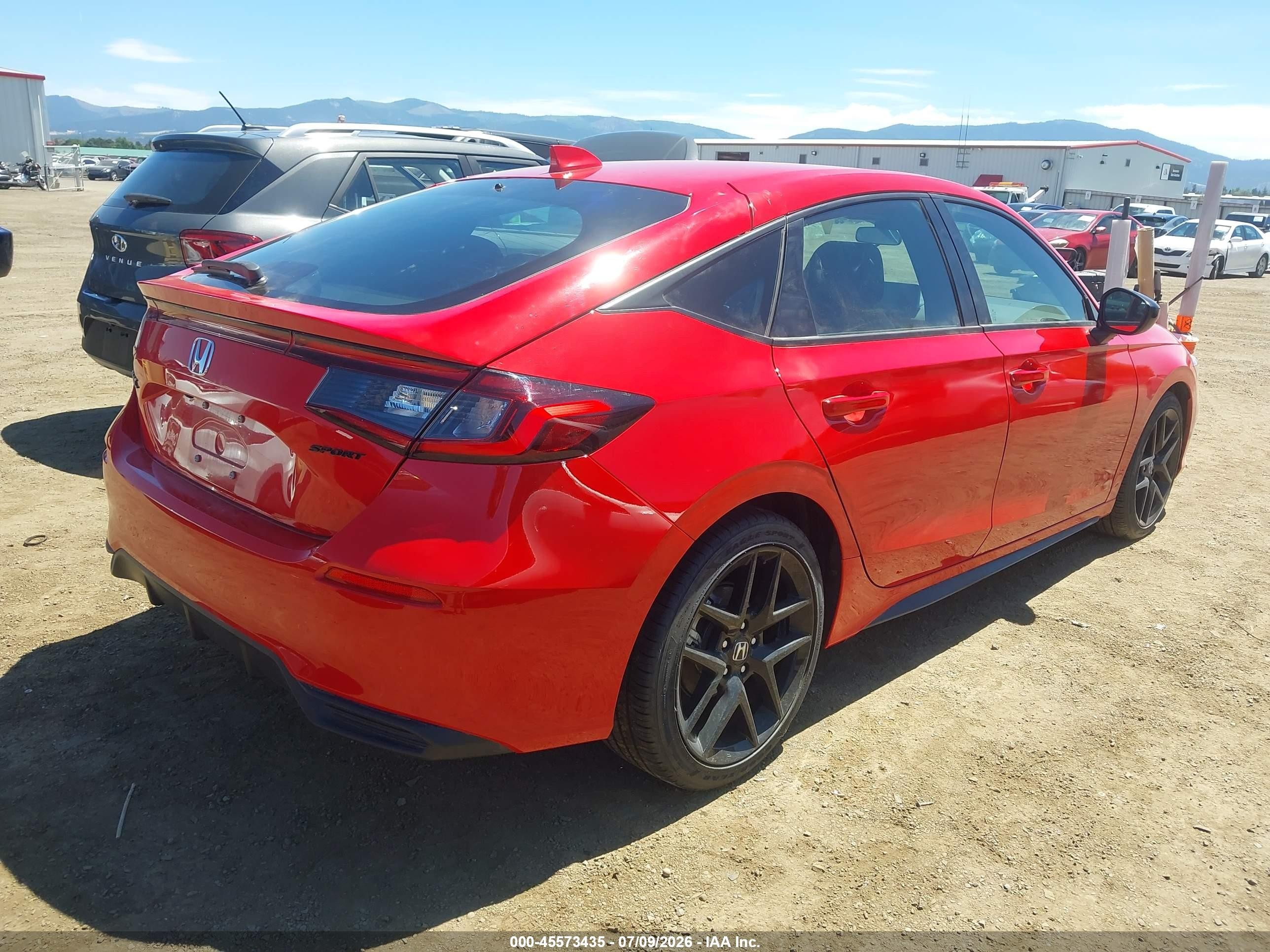 2026 Honda Civic VIN 19XFL2H83TE010945 IAAI salvage auction — Unknown, Enterprise Vehicles Clear Only (Washington), sold $18,100 on 2026-07-12 (photo 4)