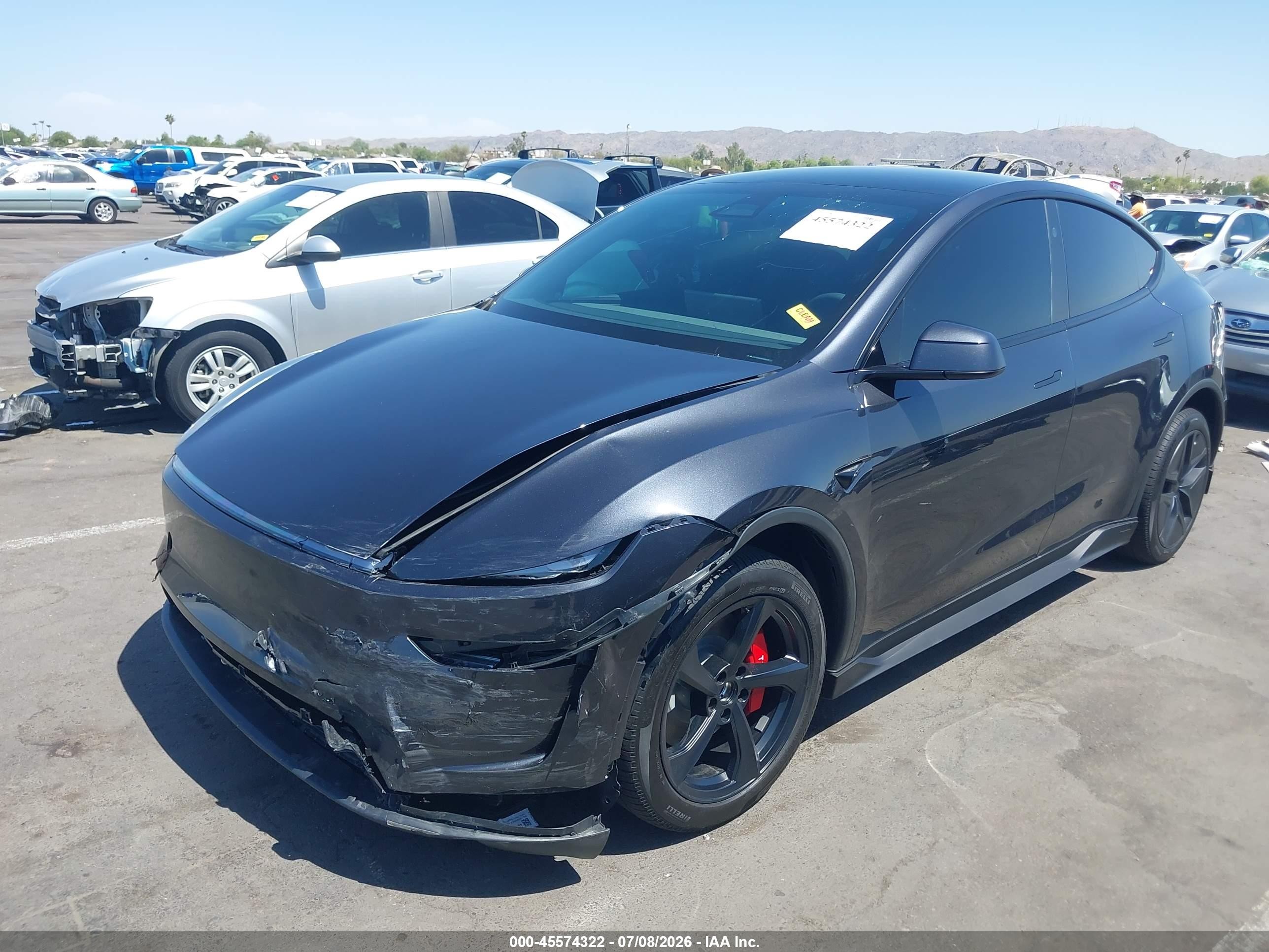 2026 Tesla Model Y VIN 7SAYGDED9TF626172 IAAI salvage auction — Unknown, Salvage (Arizona), sold $25,000 on 2026-08-22 (photo 6)