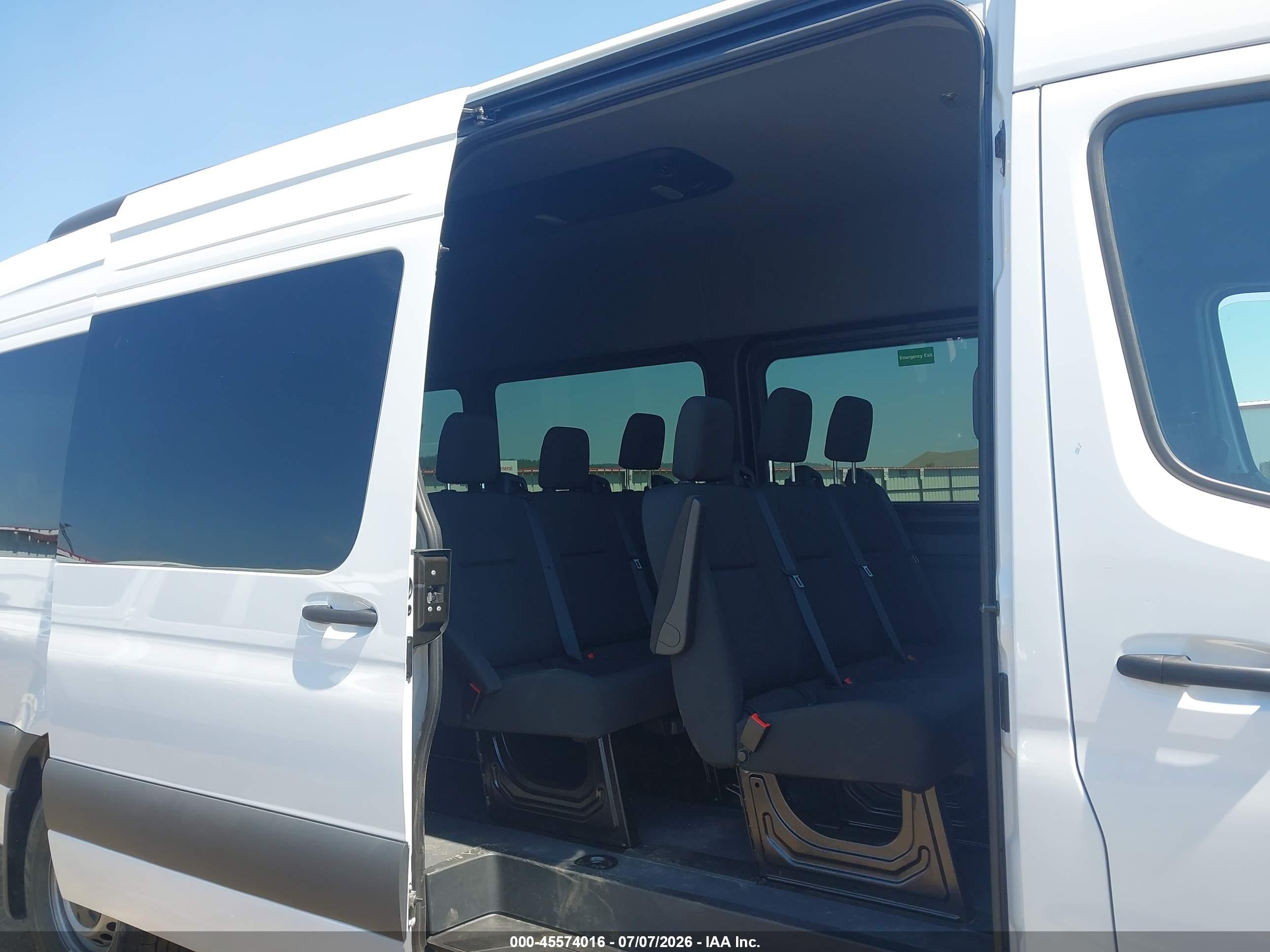 2026 Mercedes-Benz Sprinter VIN W1Z4KGHY1TT617691 IAAI salvage auction — Front End, Enterprise Vehicles Clear Only (Utah), sold $33,000 on 2026-07-11 (photo 8)