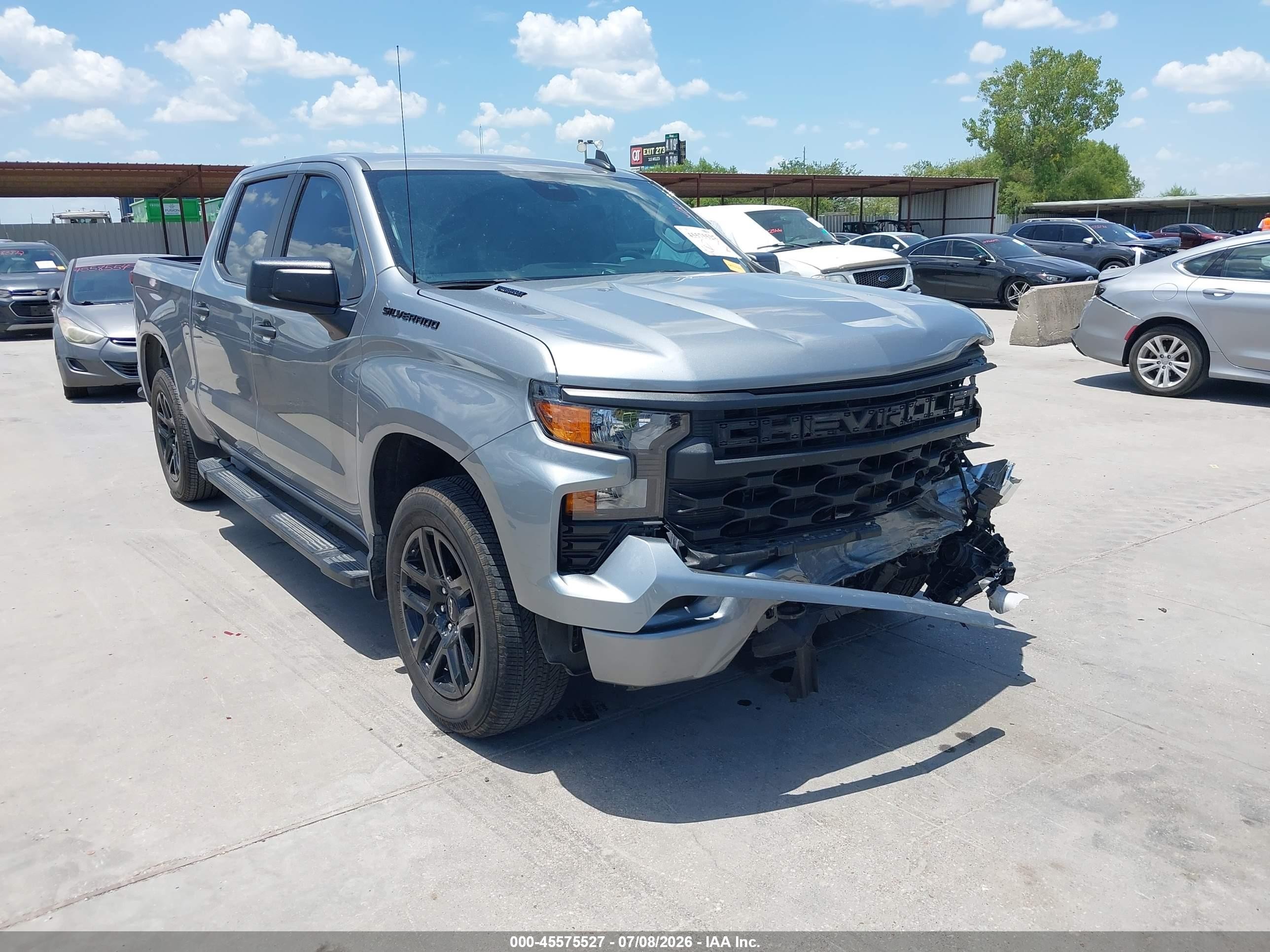 2025 Chevrolet Silverado 1500 VIN 3GCPABEK4SG111862 — IAAI salvage auction photo