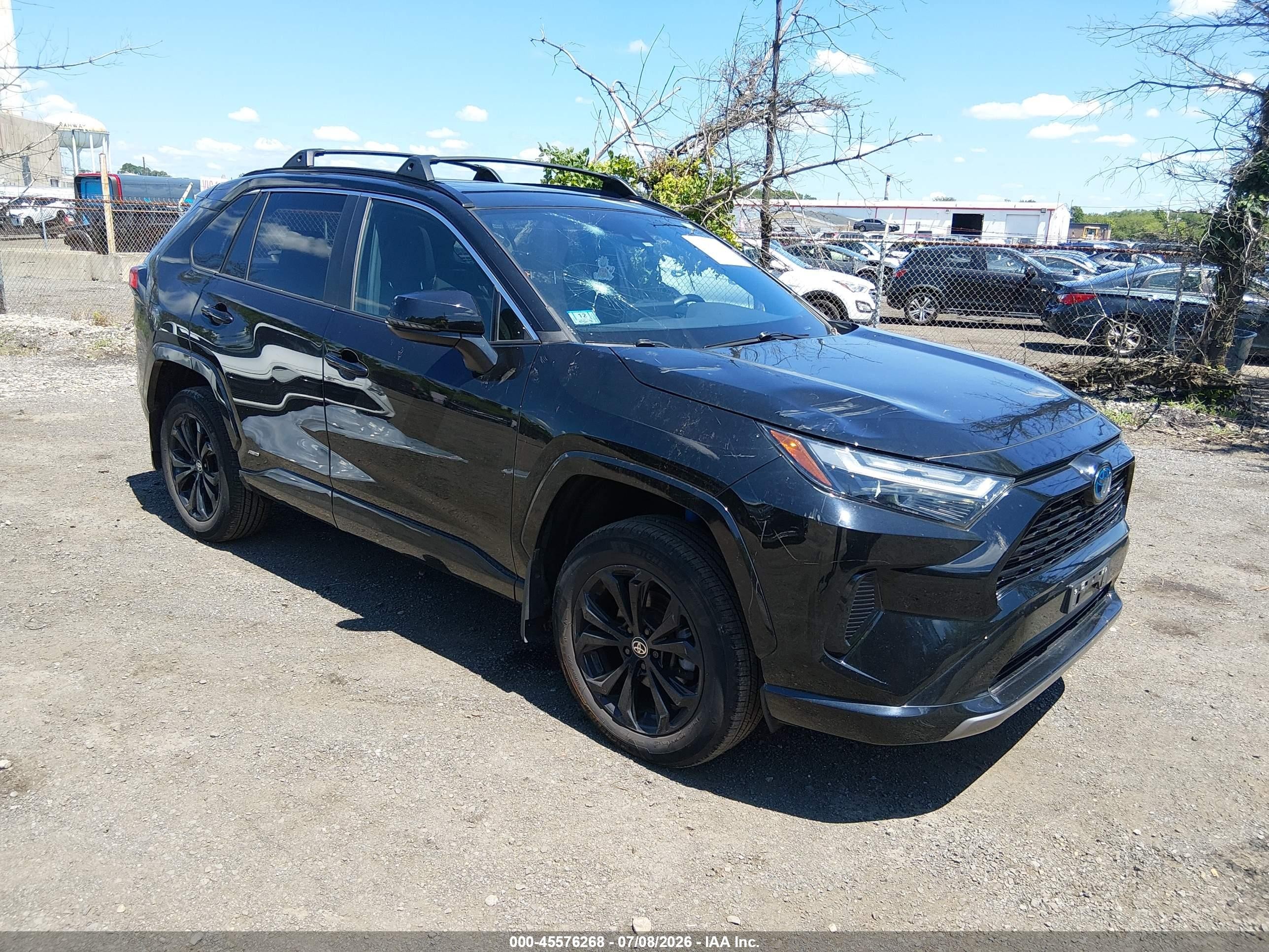 2024 Toyota RAV4 Hybrid VIN 2T3T6RFV0RW051817 — IAAI salvage auction photo